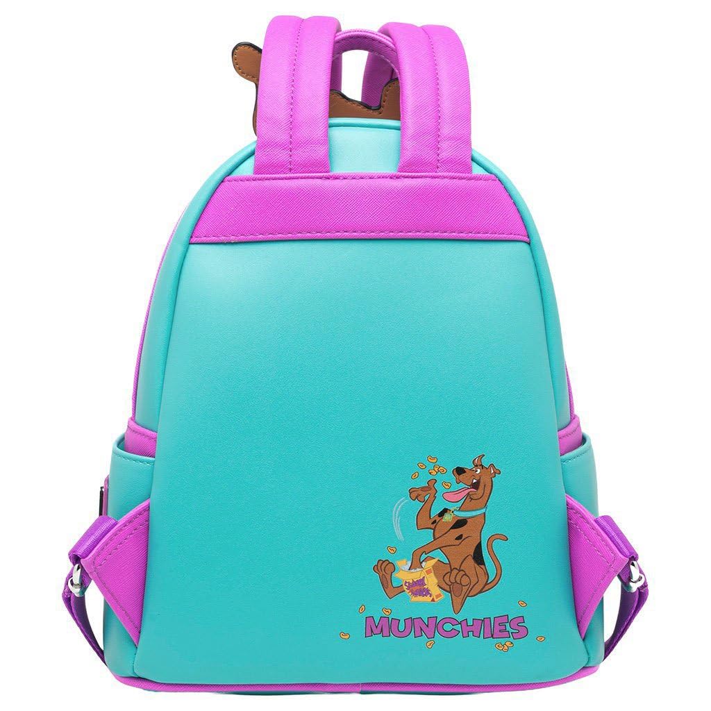 Loungefly Warner Brothers Scooby-Doo Scooby Snacks Women's Backpack - Cute Cartoon Themed Bag for College, Travel & Comic Con Accessories