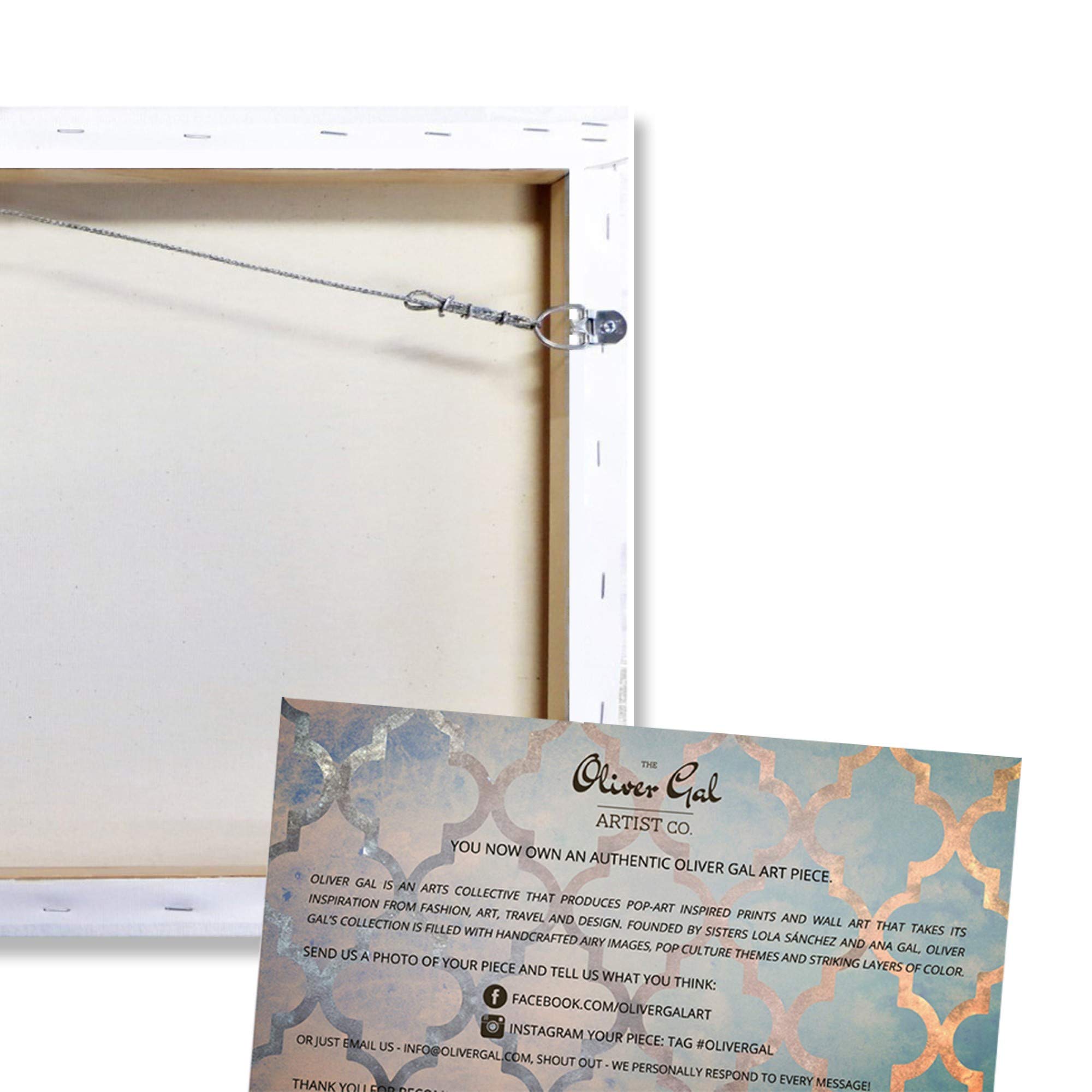 Oliver Gal Artist Co. Fashion & Glam Wall Art Canvas Prints - 'What's On My Mind Fashion' Books - Perfect for Home Decor, Office & Gift Giving