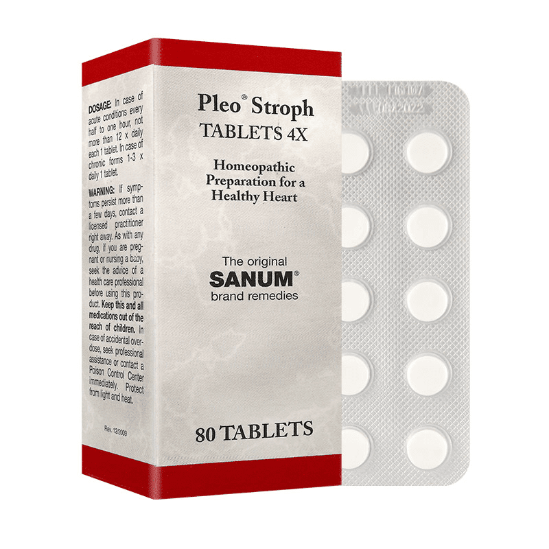 Biomed Pleo Stroph (Strophanthus) 80 Tablets - Natural Heart Support Supplement for Cardiovascular Health | Perfect for Daily Wellness Routine