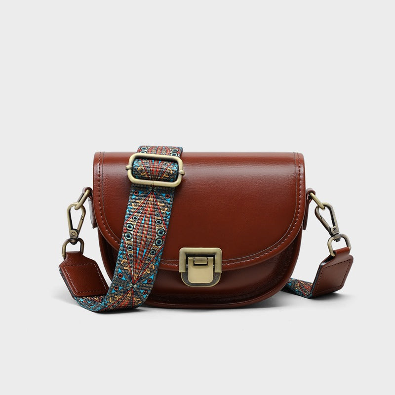 Elegant Flap Saddle Bag for Women - Stylish Crossbody Purse with Adjustable Strap | Perfect for Work, Travel & Everyday Use