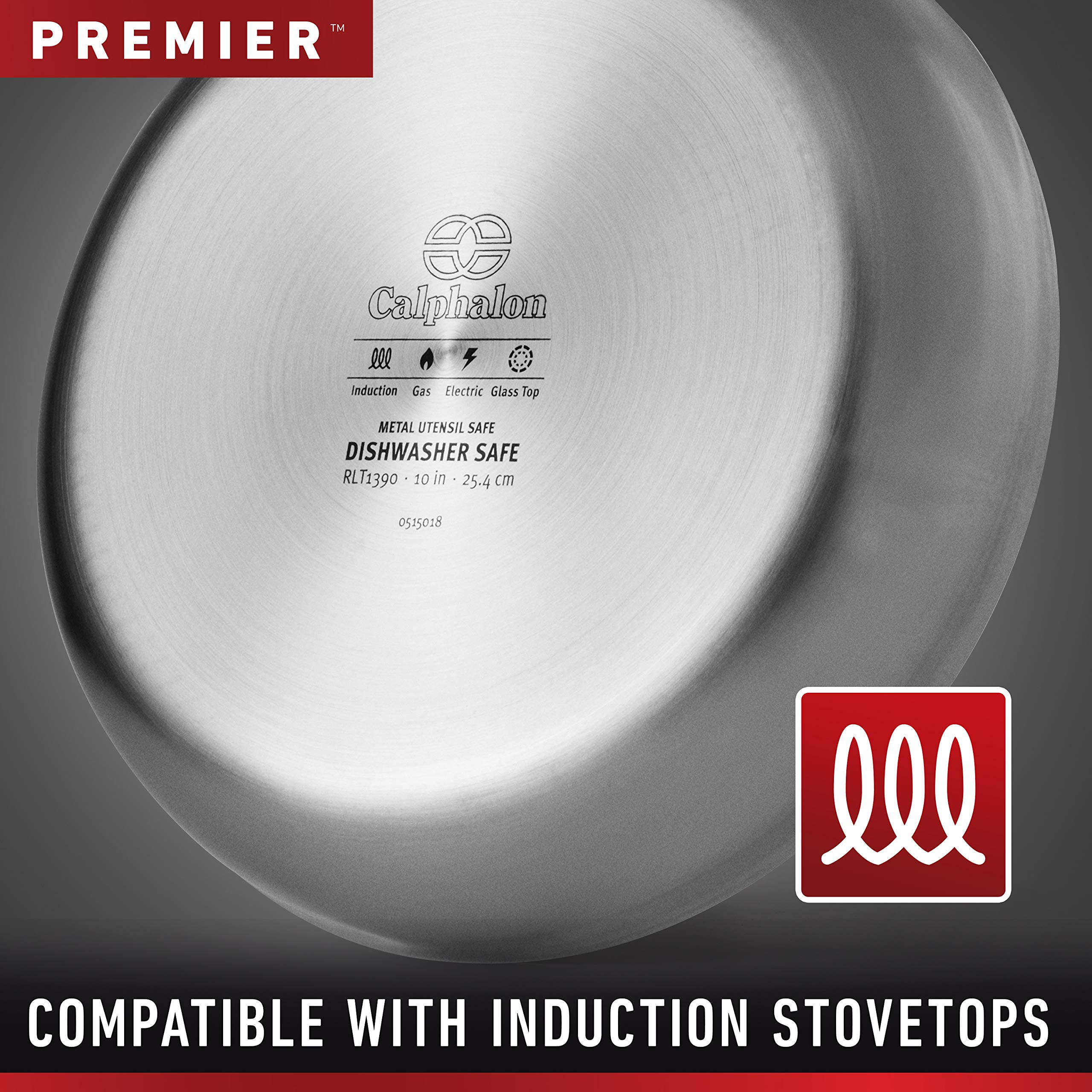 Calphalon Premier Stainless Steel 8-Piece Cookware Set - Nonstick Pots and Pans for Professional Cooking, Baking & Frying - Perfect for Home Chefs & Kitchen Enthusiasts