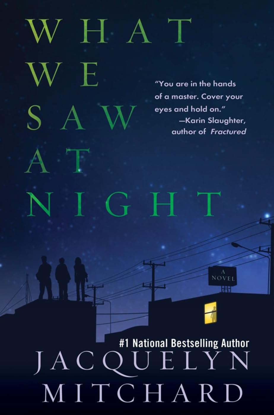 What We Saw at Night - Thriller Novel by Jacquelyn Mitchard | Mystery Suspense Book for Teens & Adults | Perfect for Late-Night Reading & Book Clubs