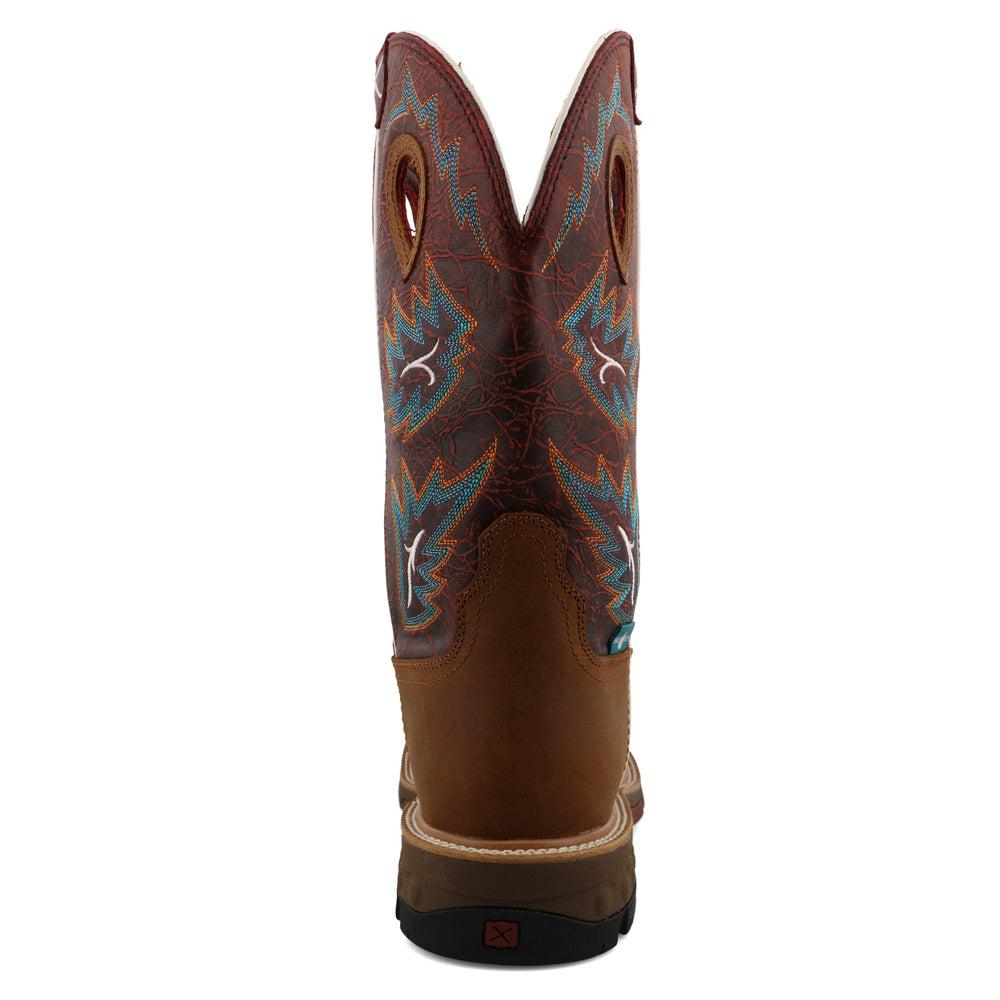 Men's 12 Western Work Boots - Durable Cowboy Boots for Ranch Work & Outdoor Activities | Perfect for Ranchers, Farmers & Country Style