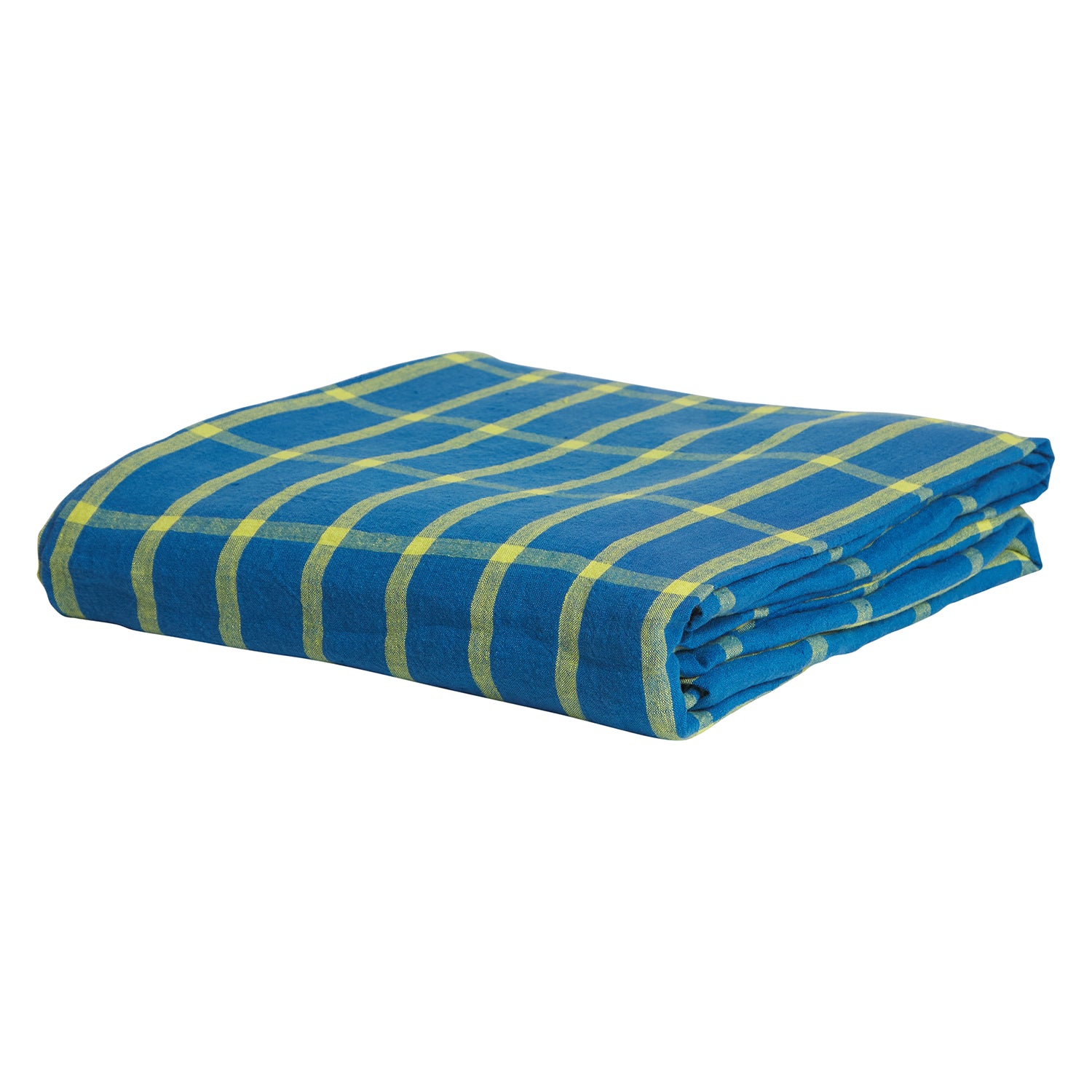 Premium Remi Linen Bed Sheets Set - Breathable & Soft 100% French Flax Linen for All Seasons - Queen Size Capri Blue - Perfect for Bedroom, Guest Room & Vacation Homes