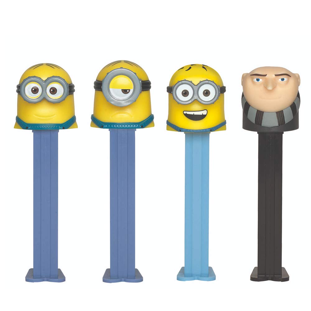 PEZ Candy Despicable Me Assortment 12-Pack for Kids Snacks & Gifts