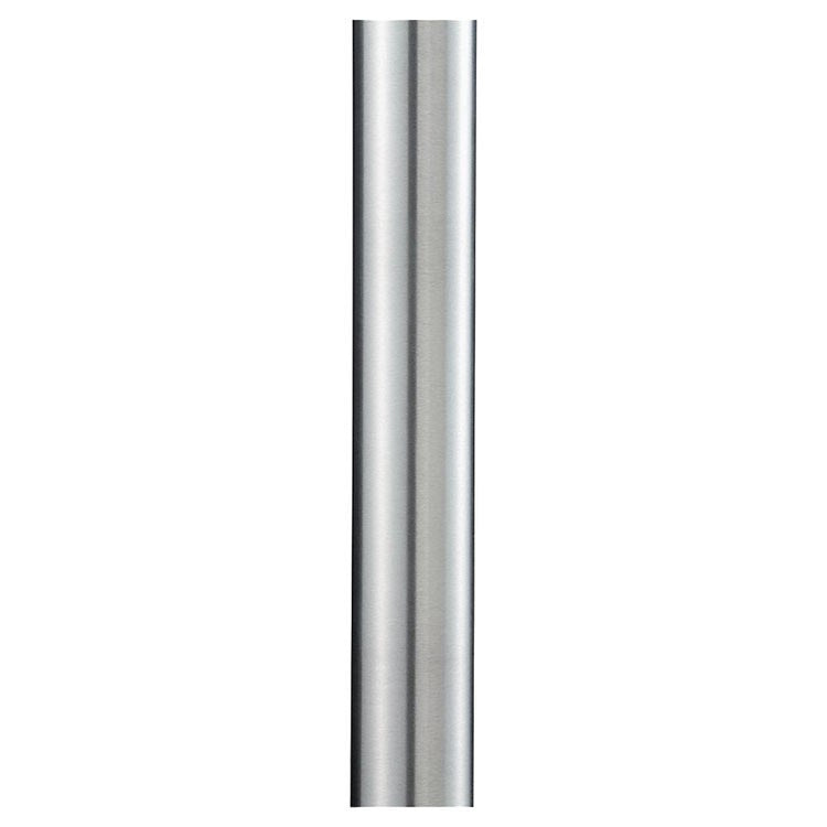 7 Foot Round Fluted Outdoor Lamp Post - Durable Weatherproof Garden Lighting for Patio, Yard, and Driveway Decoration