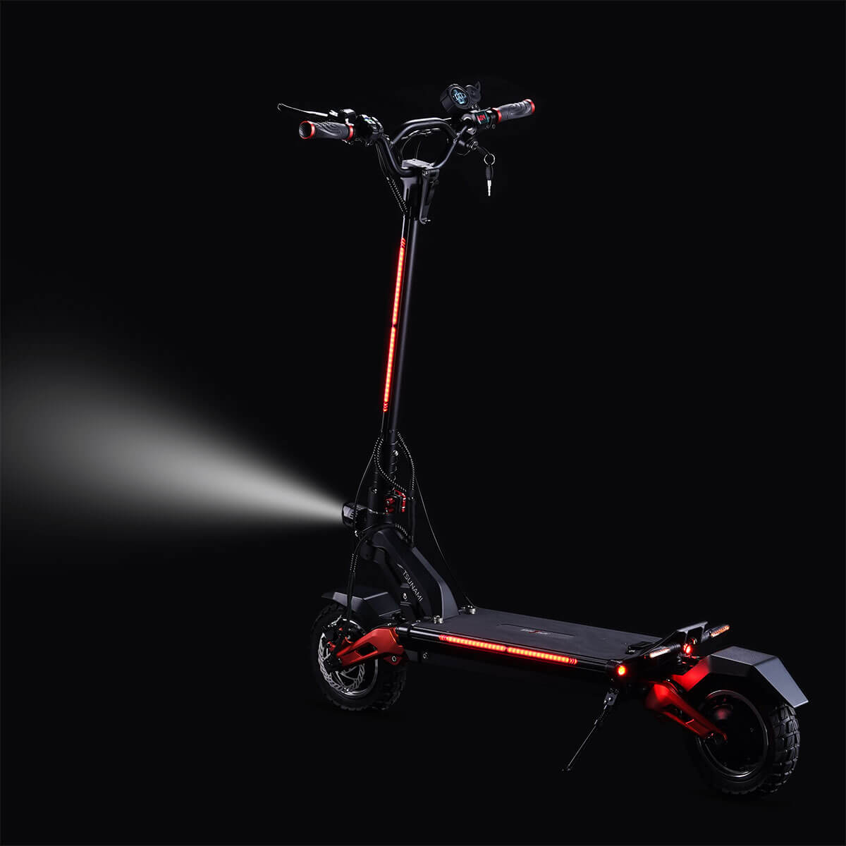Synergy Tsunami Dual 1200W Electric Scooter - High Power Adult Commuter Scooter for Urban Travel & City Adventures
