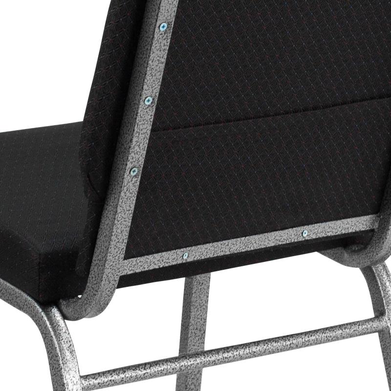 FLASH HERCULES Series 18.5''W Stackable Church Chair - Caramel Fabric & Copper Vein Frame - Perfect for Churches, Events, and Banquets