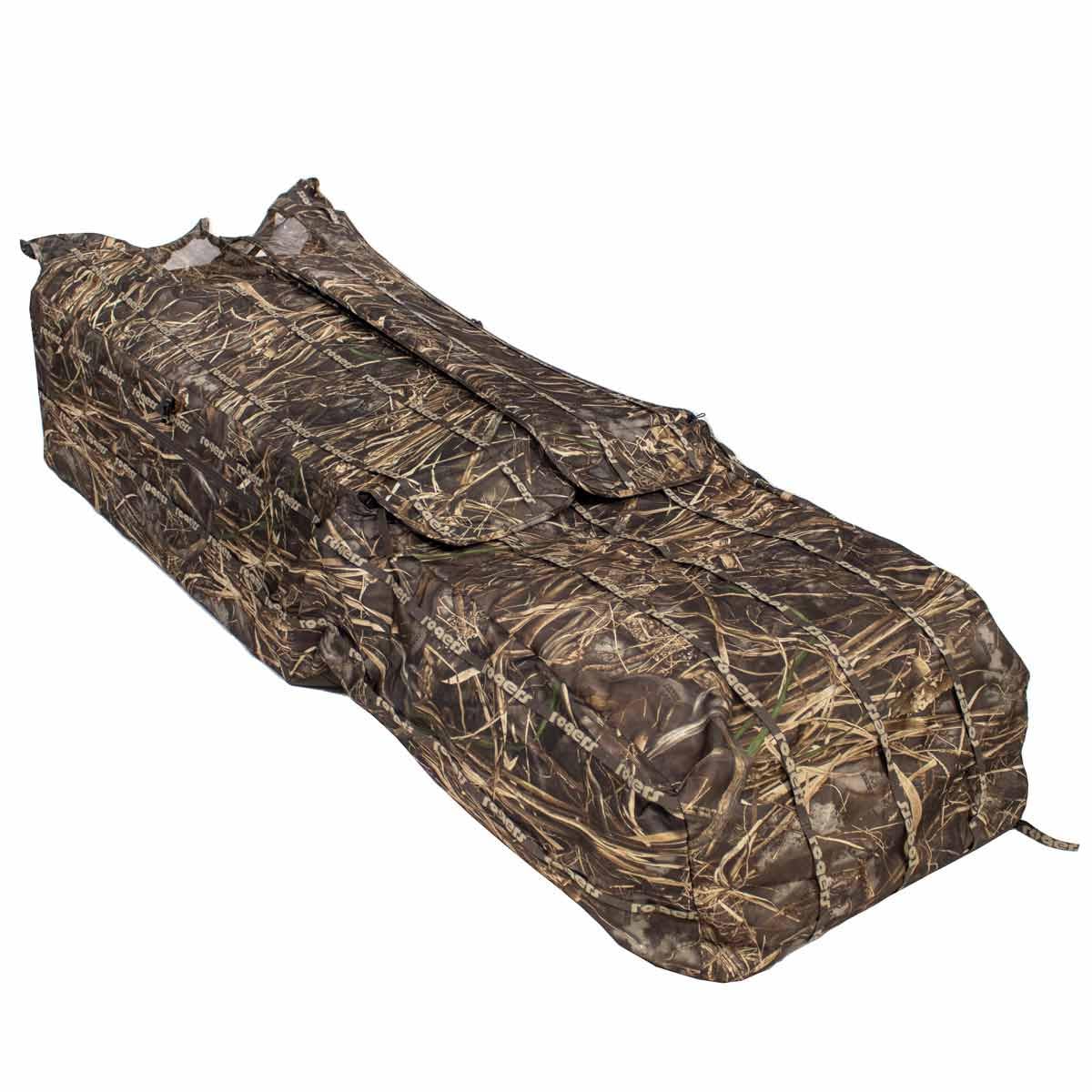 Rogers Sporting Goods Goosebuster 2.0 Waterfowl Hunting Blind - Premium Layout Blind for Duck and Goose Hunting in Fields & Marshes