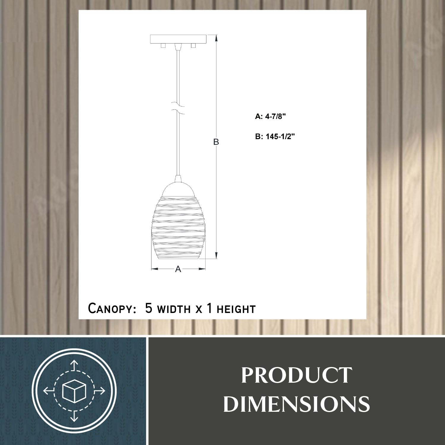 VAXCEL Isley Satin Nickel Mini Pendant Ceiling Light with Clear Spun Glass Shade - Modern Lighting Fixture for Kitchen Island, Dining Room & Bedroom
