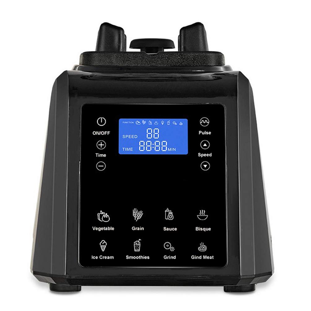 **2200W High-Speed Professional Blender for Smoothies, Juicing & Food Processing - 45000 RPM Commercial-Grade Jug Blender (Black) - Perfect for Home, Kitchen, Gym & Healthy Lifestyle**