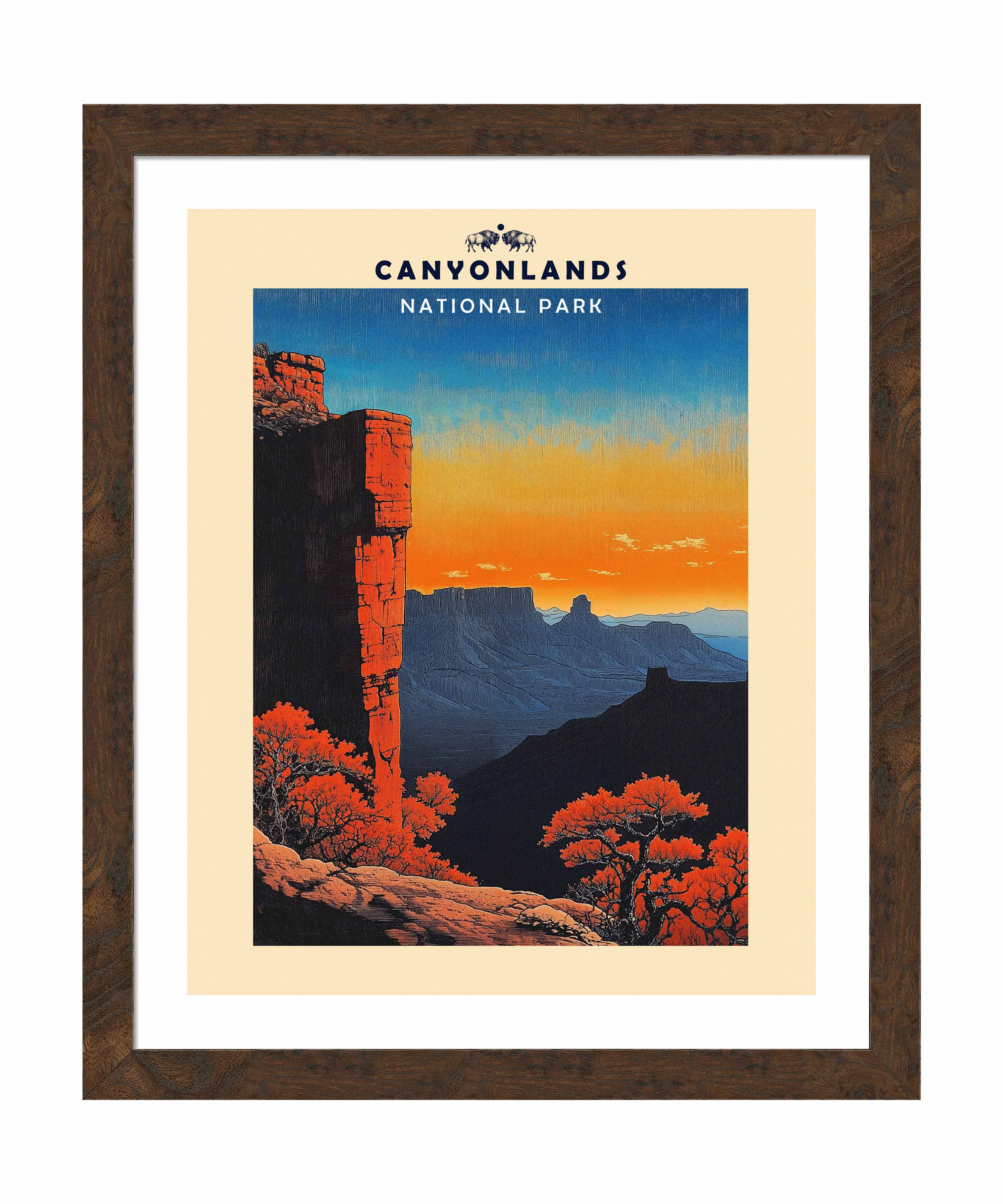 Canyonlands National Park Art Prints - Stunning Landscape Wall Decor for Home & Office - Perfect for Living Room, Bedroom, or Gift