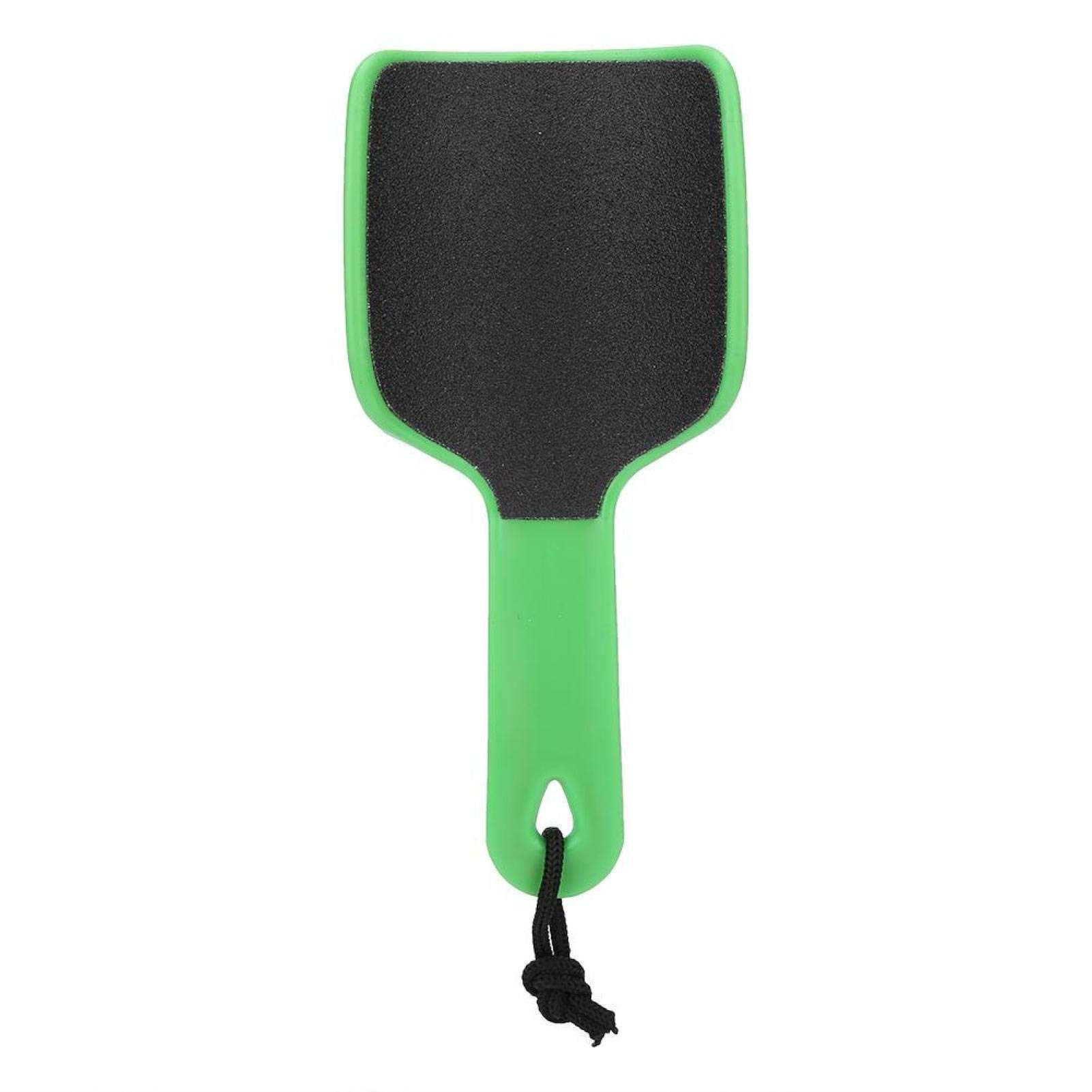 Professional Foot File Pedicure Tool - Portable Foot Rasp for Dead Skin Removal - Men & Women Home Pedicure Care - Green - Perfect for At-Home Spa, Travel & DIY Nail Care