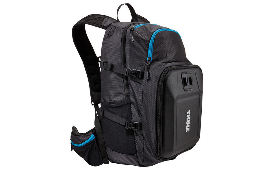 Thule Legend Waterproof Backpack for GoPro Cameras - Durable Black Hiking & Travel Backpack for Adventure Photography & Outdoor Activities