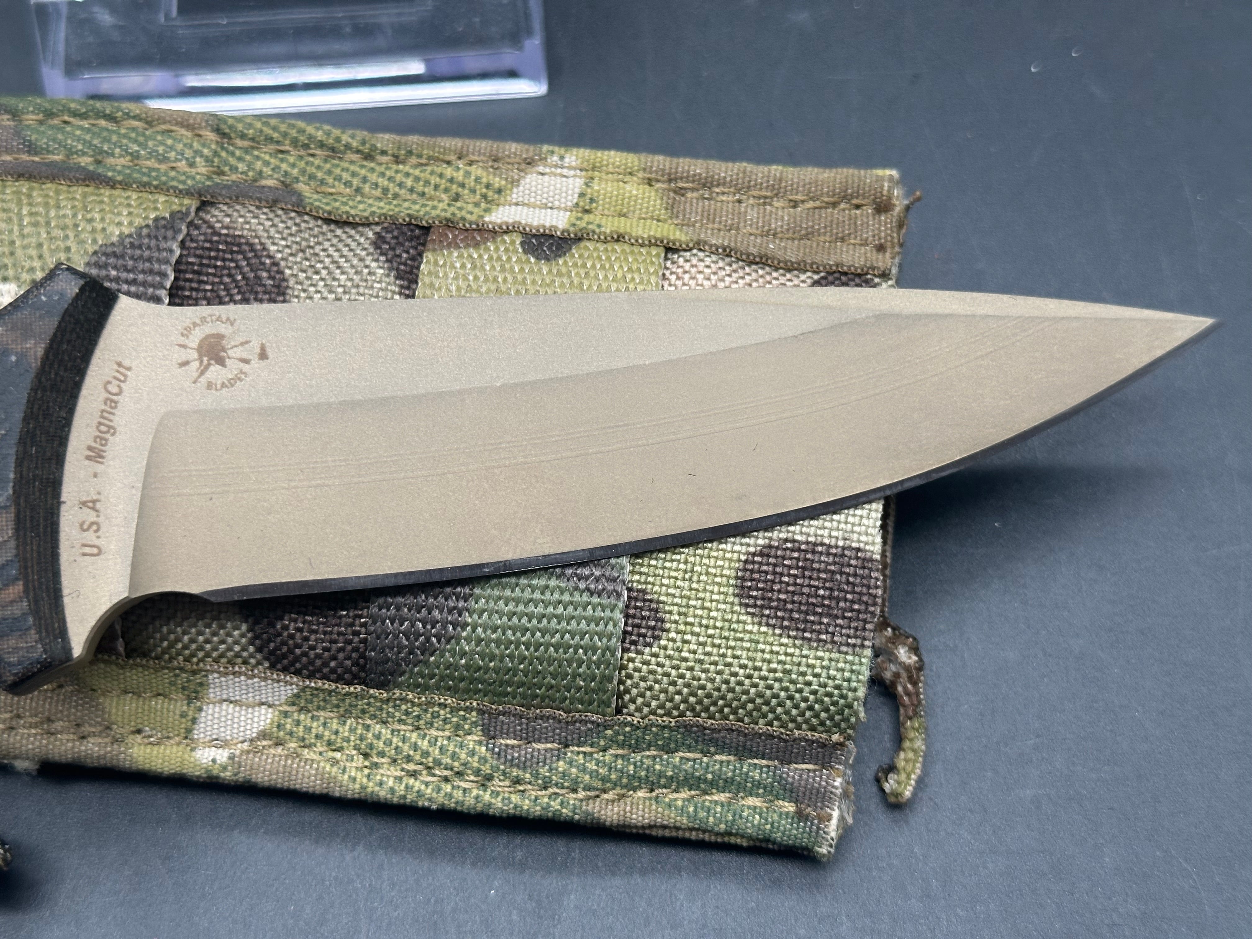 Spartan Blades Harsey TT Fixed Blade Knife 4.5