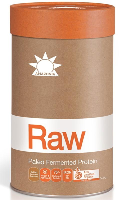 Amazonia Raw Paleo Protein Powder - Organic, Grain-Free, Keto & Paleo Friendly Superfood for Smoothies, Shakes & Post-Workout Recovery