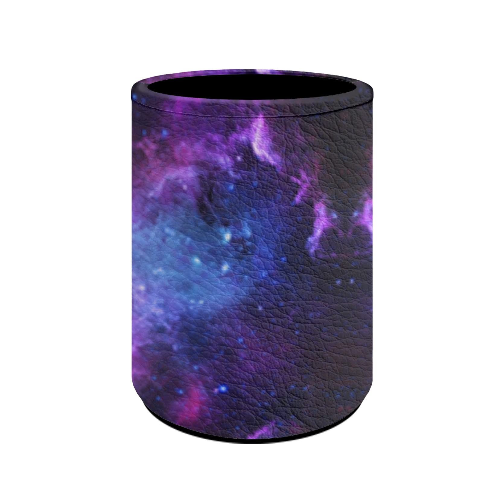 Starry Night Leather Pen Holder - Desk Organizer for Office & Home Gifts