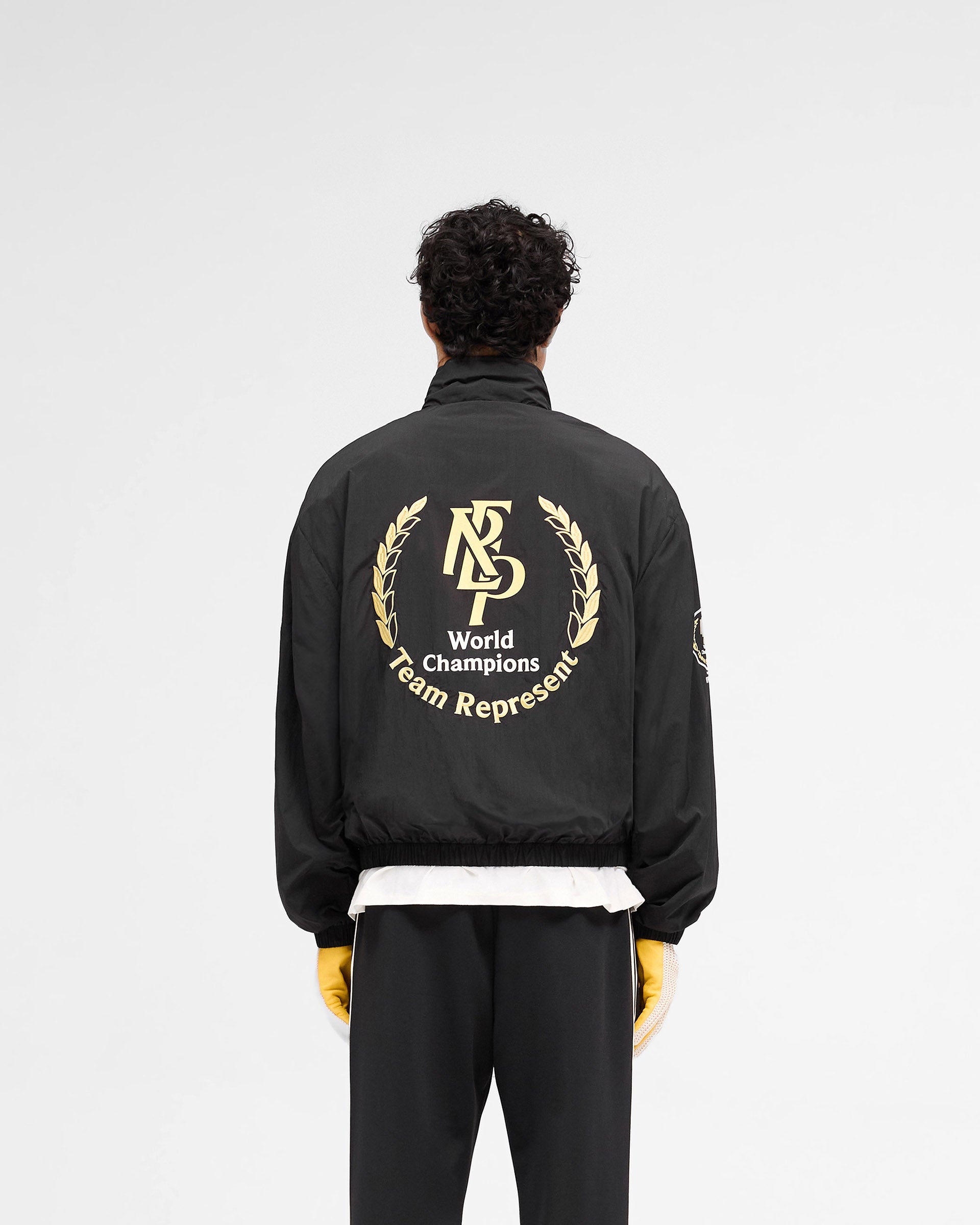 Championship Track Jacket - Premium Black Running Jacket for Men & Women | Perfect for Marathon Training, Gym Workouts & Outdoor Sports