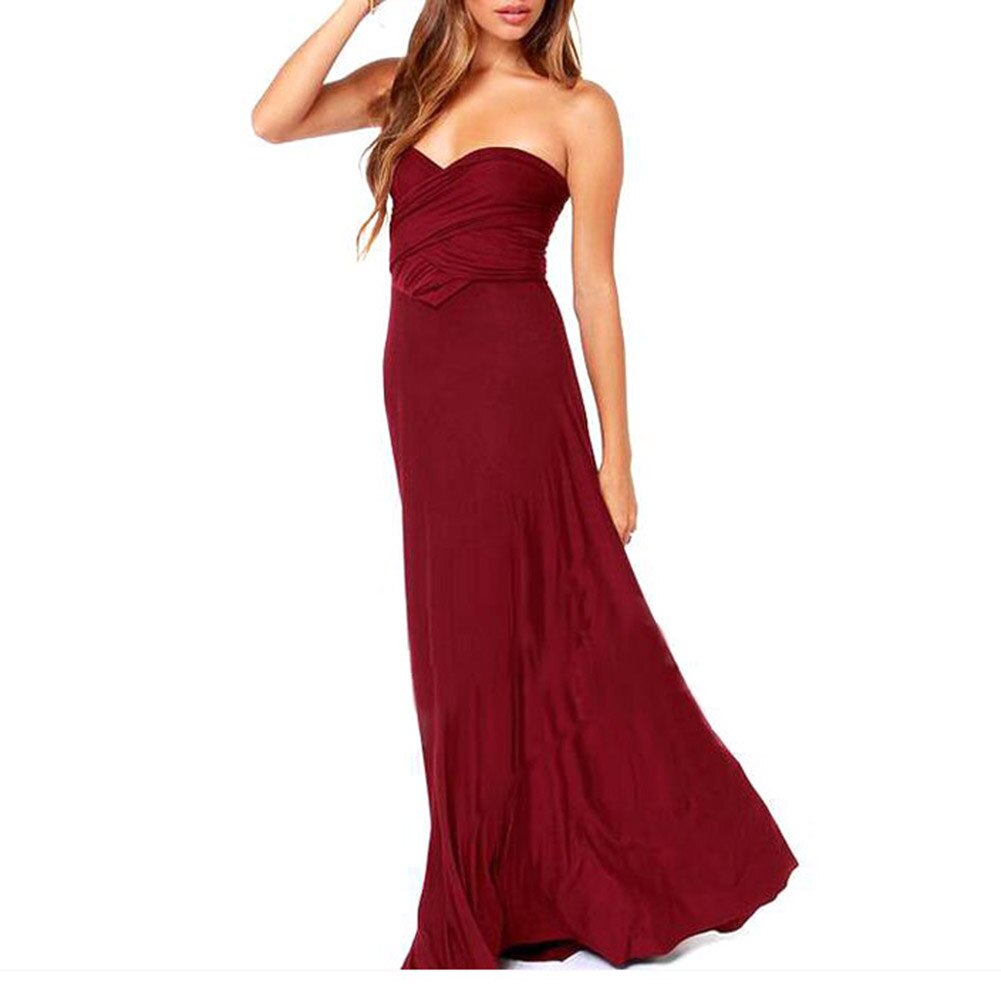 Boho Maxi Dress for Women - Flowy Long Bohemian Party Dress for Club, Beach, and Summer Festivals