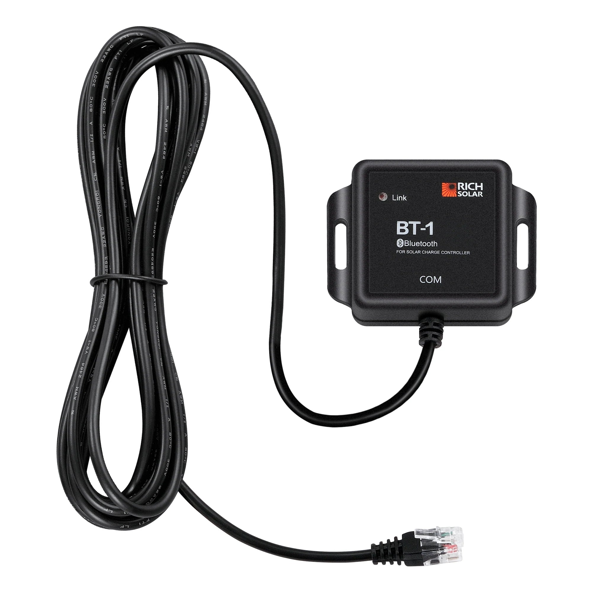 Rich Solar BT-1 Bluetooth Module for Solar Panel Monitoring - Wireless Energy Tracking & Remote Control for Off-Grid Systems