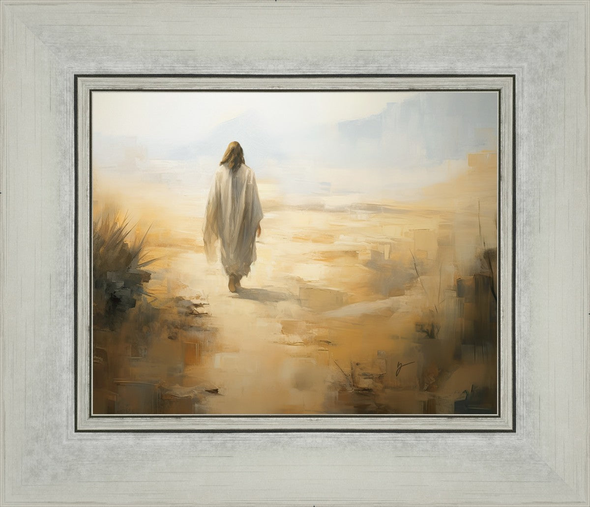 Embracing The Whispers of Solitude - Inspirational Wall Art for Home & Office Decor | Perfect for Meditation Rooms, Living Spaces & Gift Giving