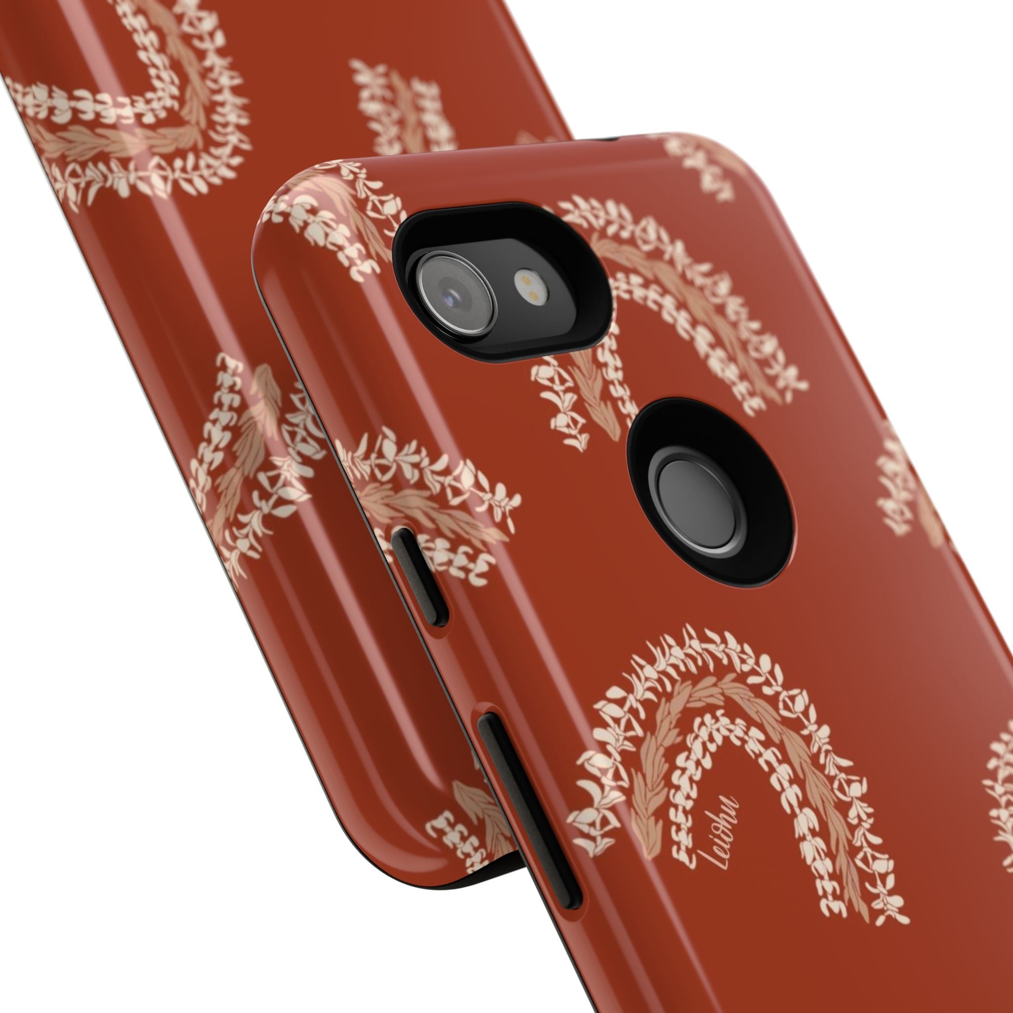 Authentic Hawaiian Ānuenue Lei - Colorful Flower Necklace for Google Pixel Phone Accessories - Perfect for Luau Parties, Graduations, and Hawaiian-Themed Events