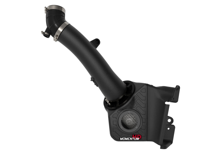 aFe 20-21 Jeep Wrangler (JL) V6 3.0L Turbo Diesel Momentum HD Cold Air Intake System with Pro Dry S Filter Media - Off-Road Performance Upgrade for Better Engine Airflow