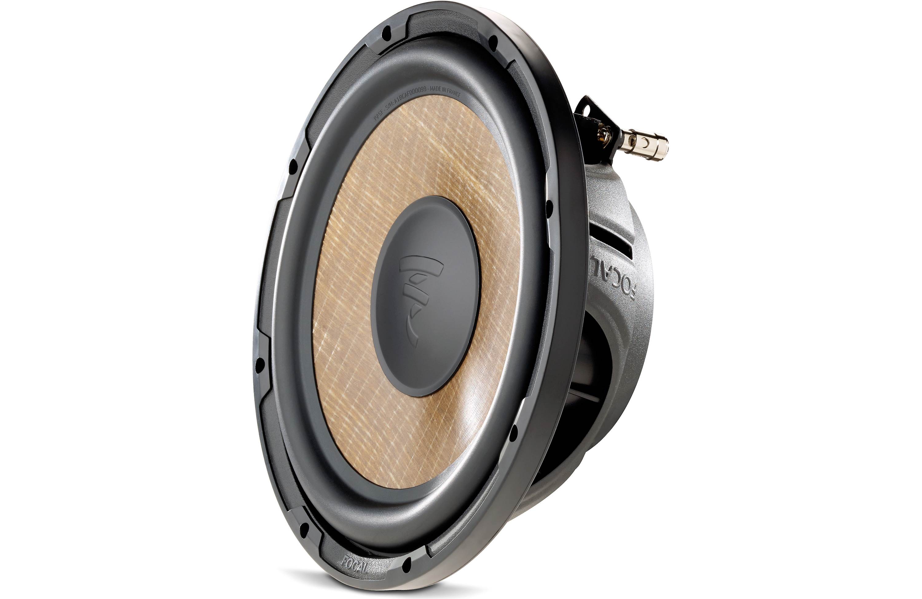 Focal SUB P 25FSE 10 Flax EVO Series 4 Ohm Shallow Component Subwoofer - Premium Car Audio Bass for Trucks & SUVs - Perfect for Custom Installations & Upgraded Sound Systems