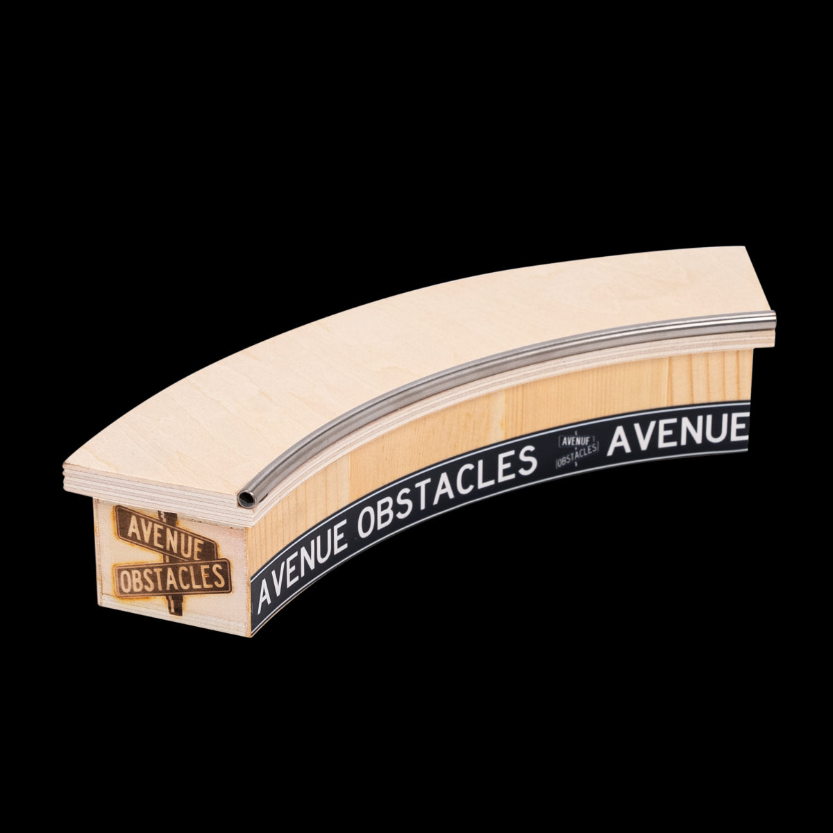 Avenue Fingerboard Ramp & Cutting Ledge - Professional Skateboard Training Tool for Finger Tricks & Stunts - Perfect for Home, Office, or School Practice