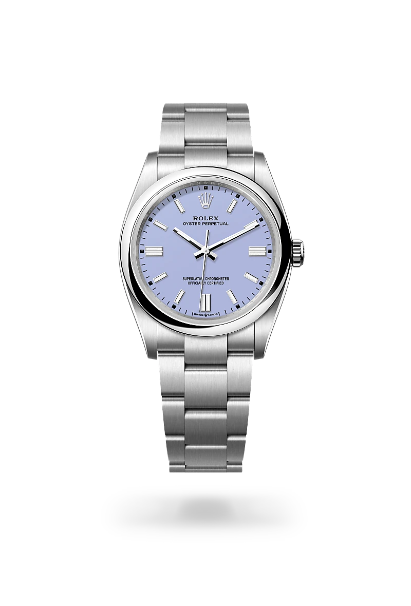 Rolex Oyster Perpetual 36mm Men's Watch in Oystersteel - M126000-0013 | Luxury Automatic Watch for Business & Formal Occasions | Richter & Phillips Jewelers