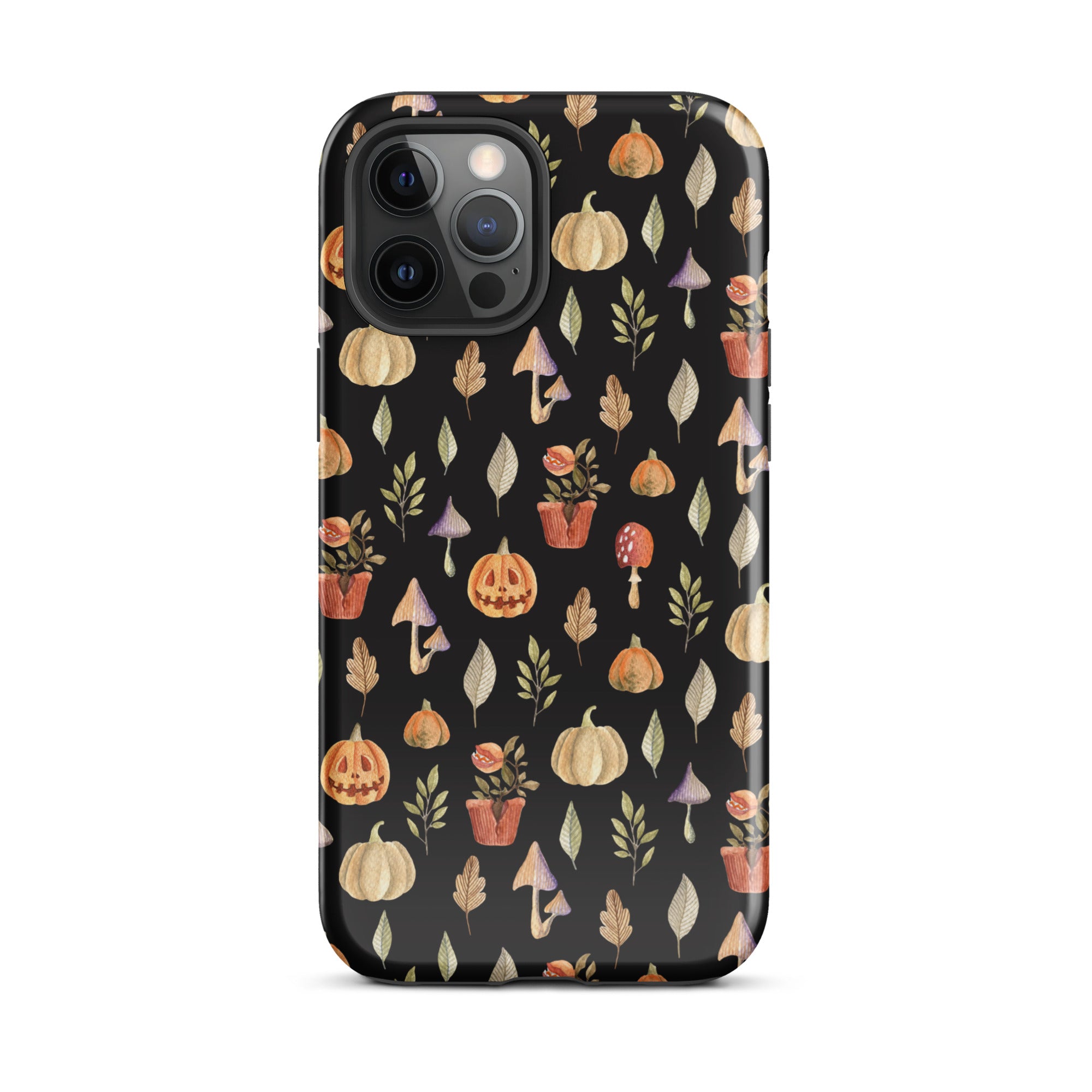 Spooky Halloween Premium iPhone Case - Durable Protective Cover for iPhone 13/14/15 Pro Max - Perfect for Fall Festivals, Trick or Treating & Seasonal Celebrations