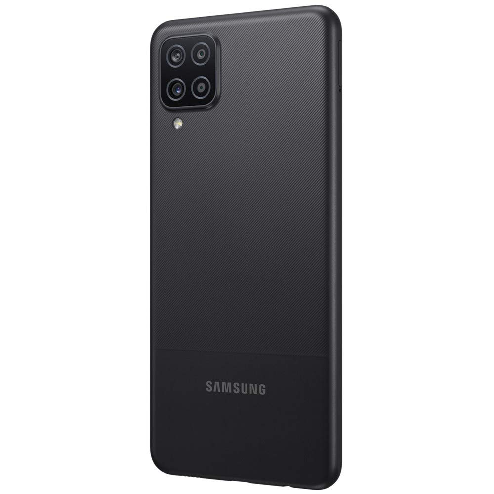 Samsung Galaxy A12 (A127M) 64GB Unlocked Smartphone - Dual SIM GSM Phone, Latin America Version (No Warranty) with Fast Car Charger - Perfect for Travel, Business & Everyday Use (Black)