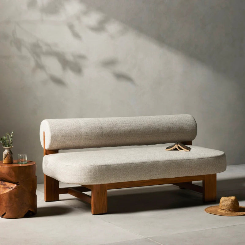 Modern Designer Wooden Sofa - Stylish & Comfortable Living Room Seating for Home, Office, Lounge - Perfect for Relaxing, Entertaining Guests & Enhancing Interior Decor