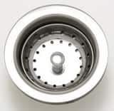 PROFLO Big Boy Duo Sink Strainer - Heavy Duty Stainless Steel Kitchen Sink Drain Filter for Double Bowl Sinks - Perfect for Restaurants, Food Trucks & Home Kitchens