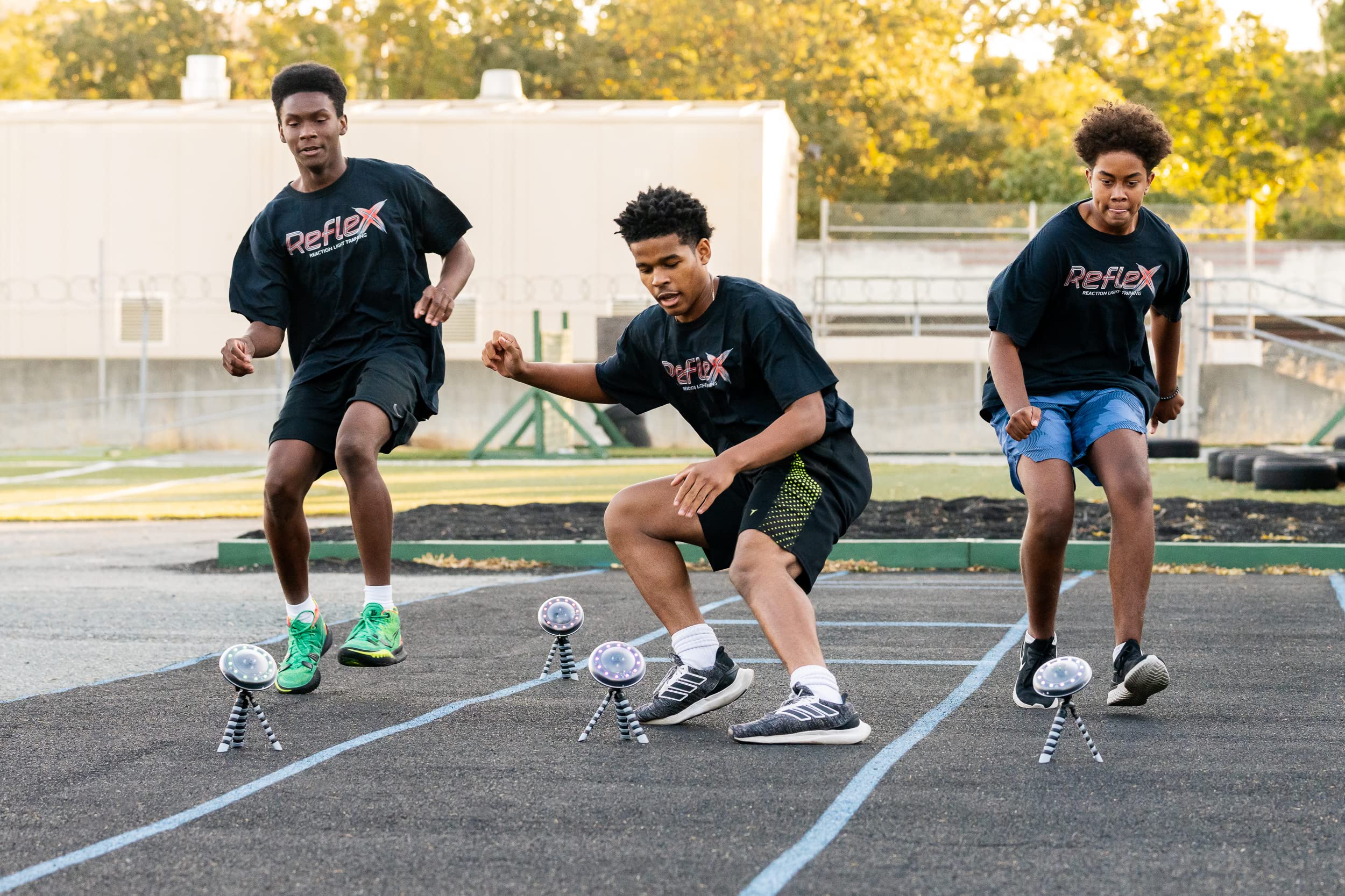Reflexx RLT 2.0 - Agility Training Lights for Reaction Time & Hand-Eye Coordination - Quick Reflex Trainer for Sports, Reaction Games, and Fast Reflexes - Perfect for Football, Basketball, and Martial Arts Training