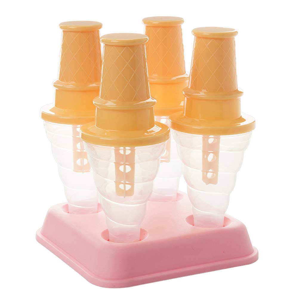 Best Popsicle Maker Kit - 6 Reusable DIY Ice Lolly Molds with Sticks, BPA-Free Homemade Ice Cream Maker for Kids & Adults - Perfect for Summer Treats, Birthday Parties and Family Fun