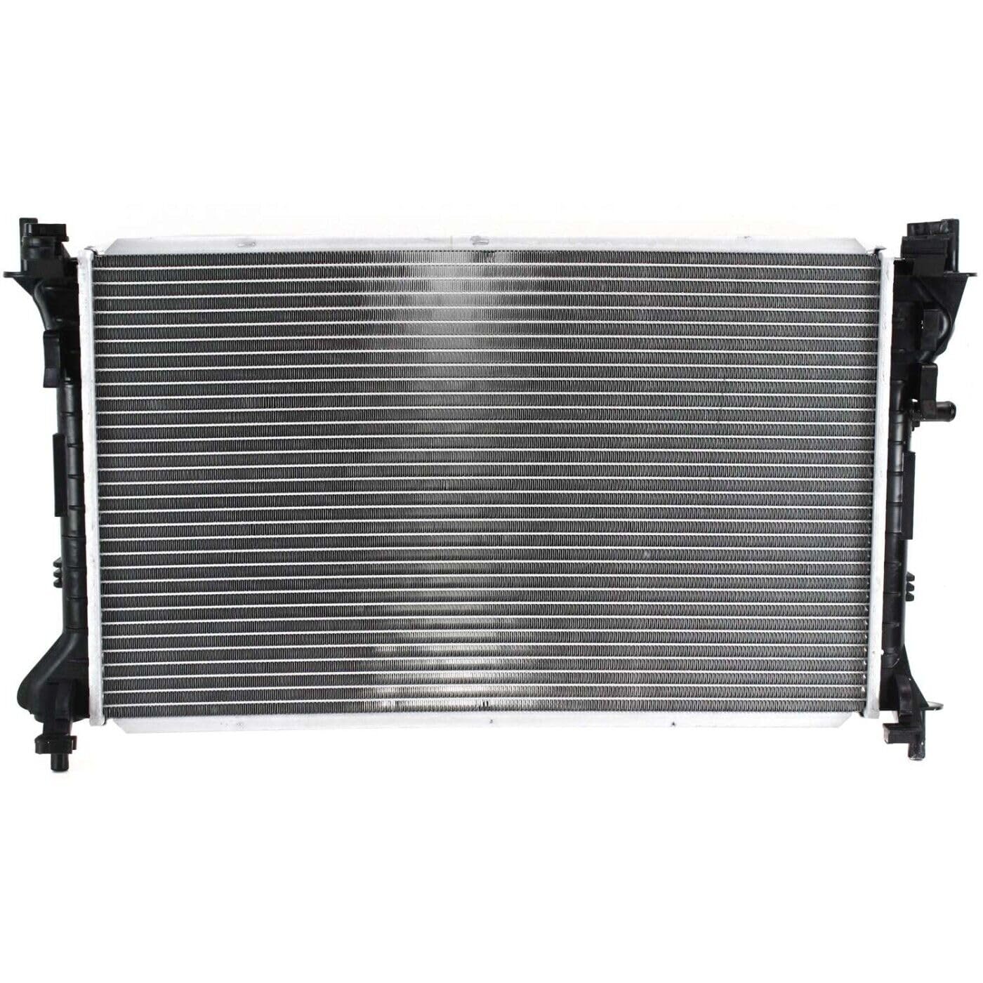 FITRITE AUTO PARTS Replacement Radiator for 2000-2004 Ford Focus 2.0L Engine - Compatible with Manual & Automatic Transmission - FO3010112 YS4Z8005AA - Perfect for Cooling System Repair & Maintenance