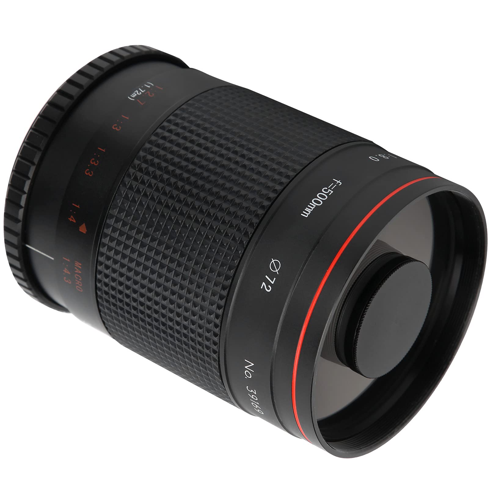 500mm F8 Manual Focus Telephoto Mirror Lens for Nikon DSLR Cameras - Compatible with D850, D810, D800, D780, D750, D500, D7500, D7200, D5600 - Includes Mount Adapter Ring - Perfect for Wildlife, Sports & Long-Distance Photography