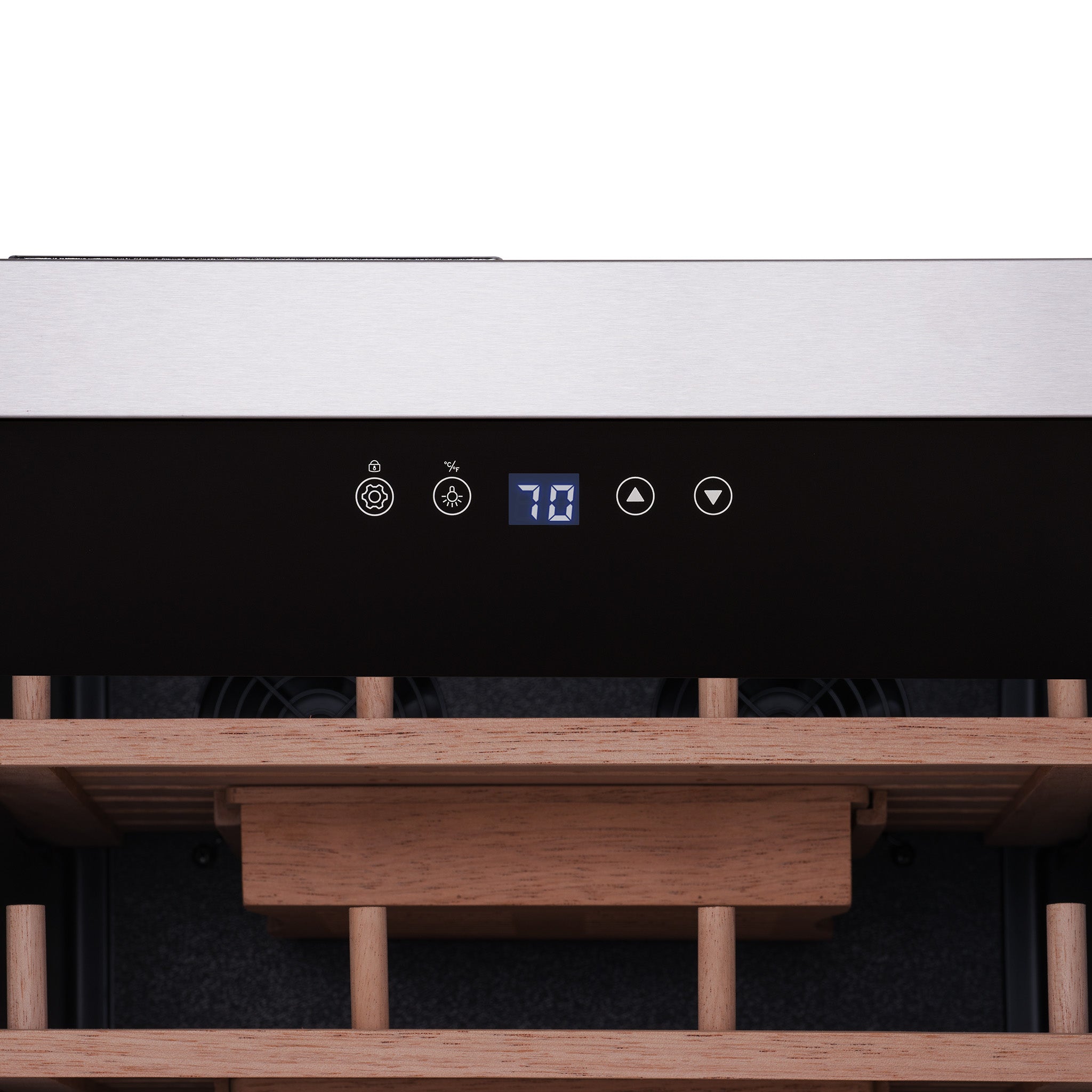 Newair® x Boveda 500-Count Electric Cigar Humidor with Digital Hygrometer - Perfect for Home, Office & Cigar Lounge Storage