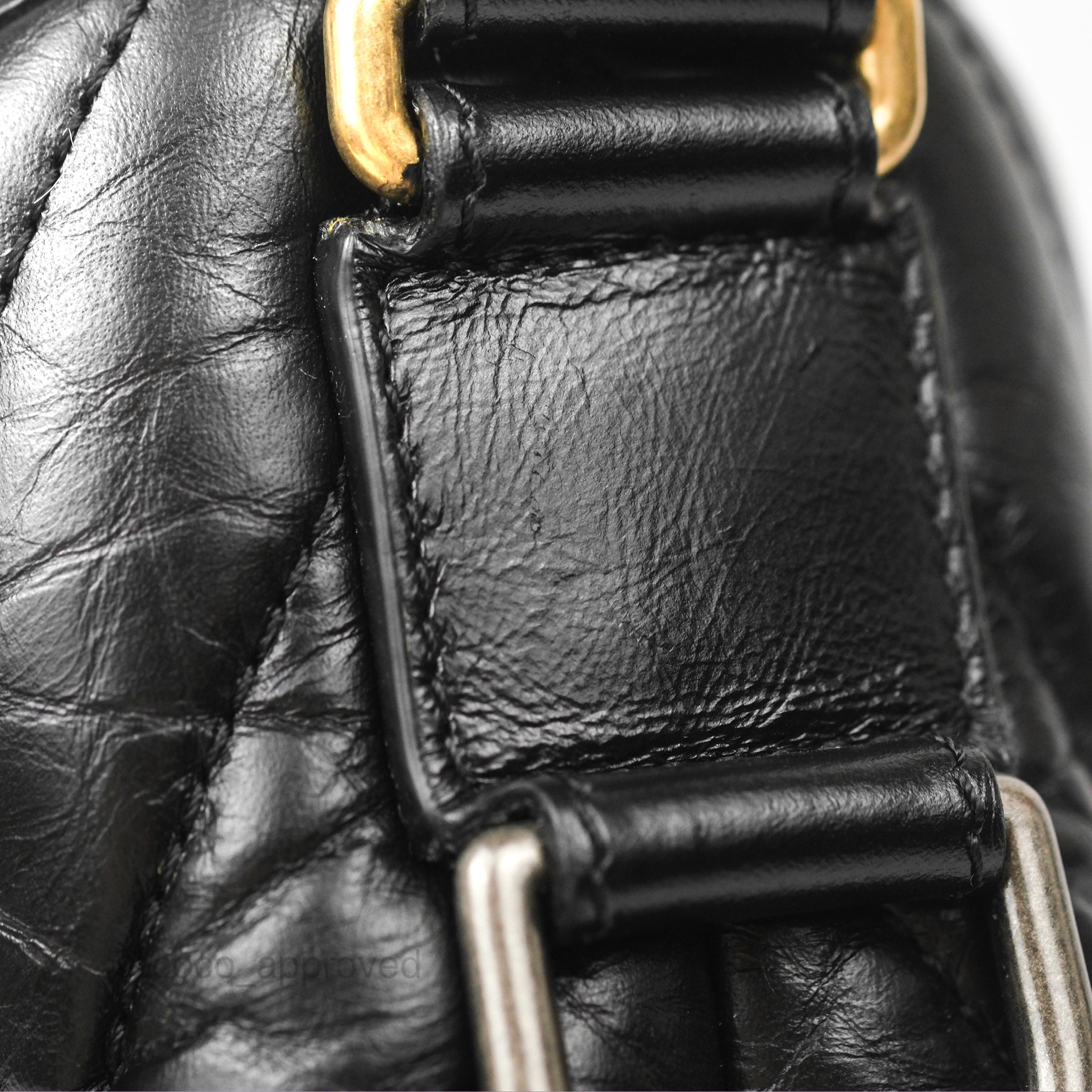 Chanel Chevron Small Gabrielle Hobo Bag in Black Aged Calfskin with Mixed Hardware - Luxury Shoulder Bag for Women, Perfect for Work, Travel and Everyday Use