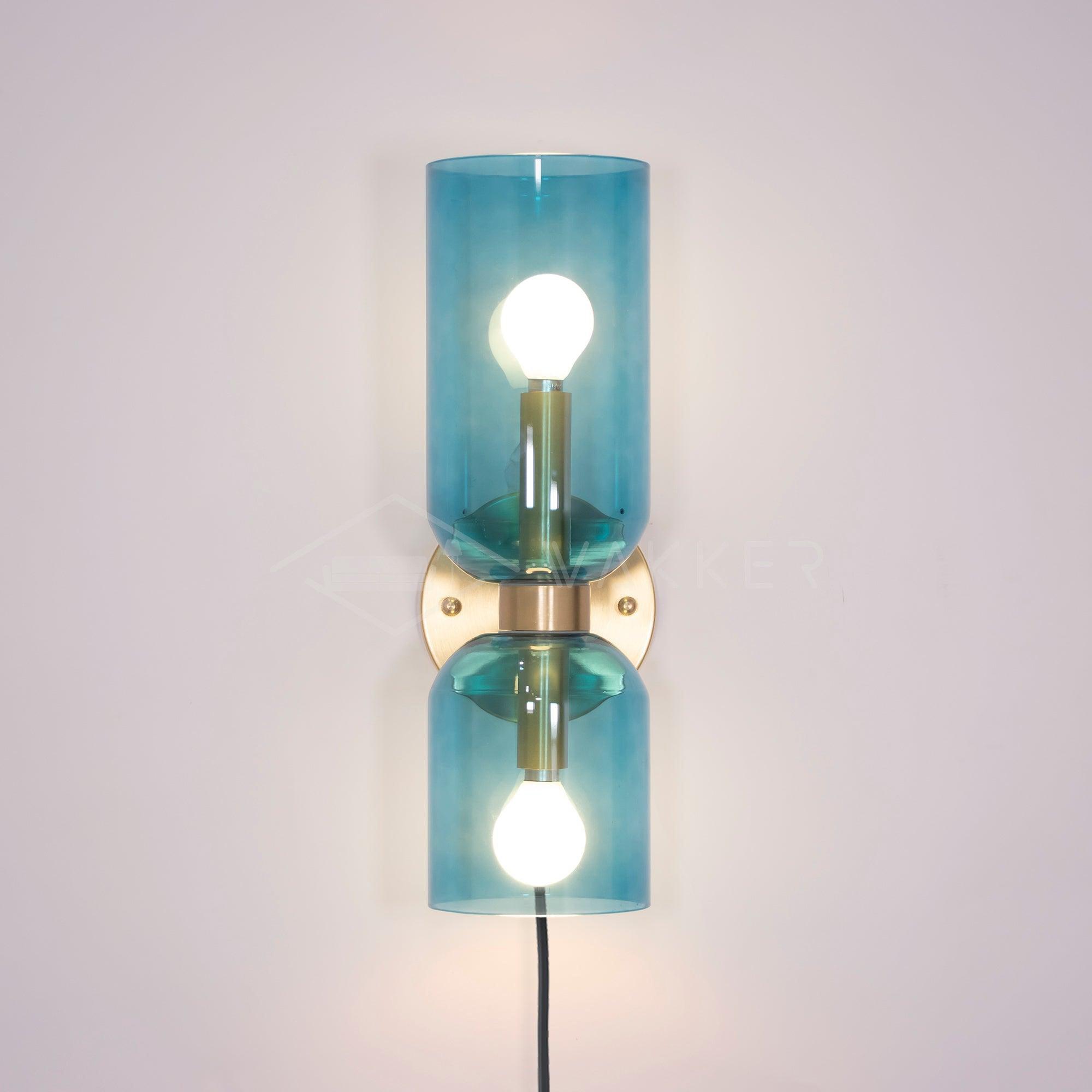 Edie Plug In Wall Sconce - Modern Plug-In Wall Light for Bedroom, Living Room, or Hallway - Energy Efficient LED Night Light with On/Off Switch - Perfect for Ambient Lighting and Home Decor