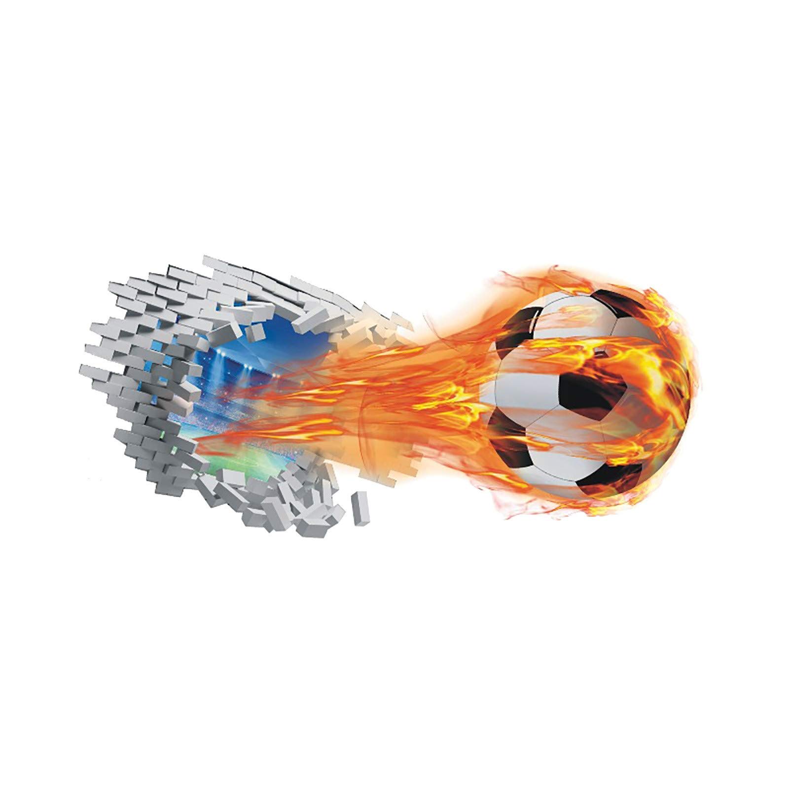 3D Magnetic Wall Stickers for Teachers - Football Themed Decorative Wall Decals for Bedrooms, School Lockers & Classroom Decor | Easy Peel & Stick Removable Wallpaper