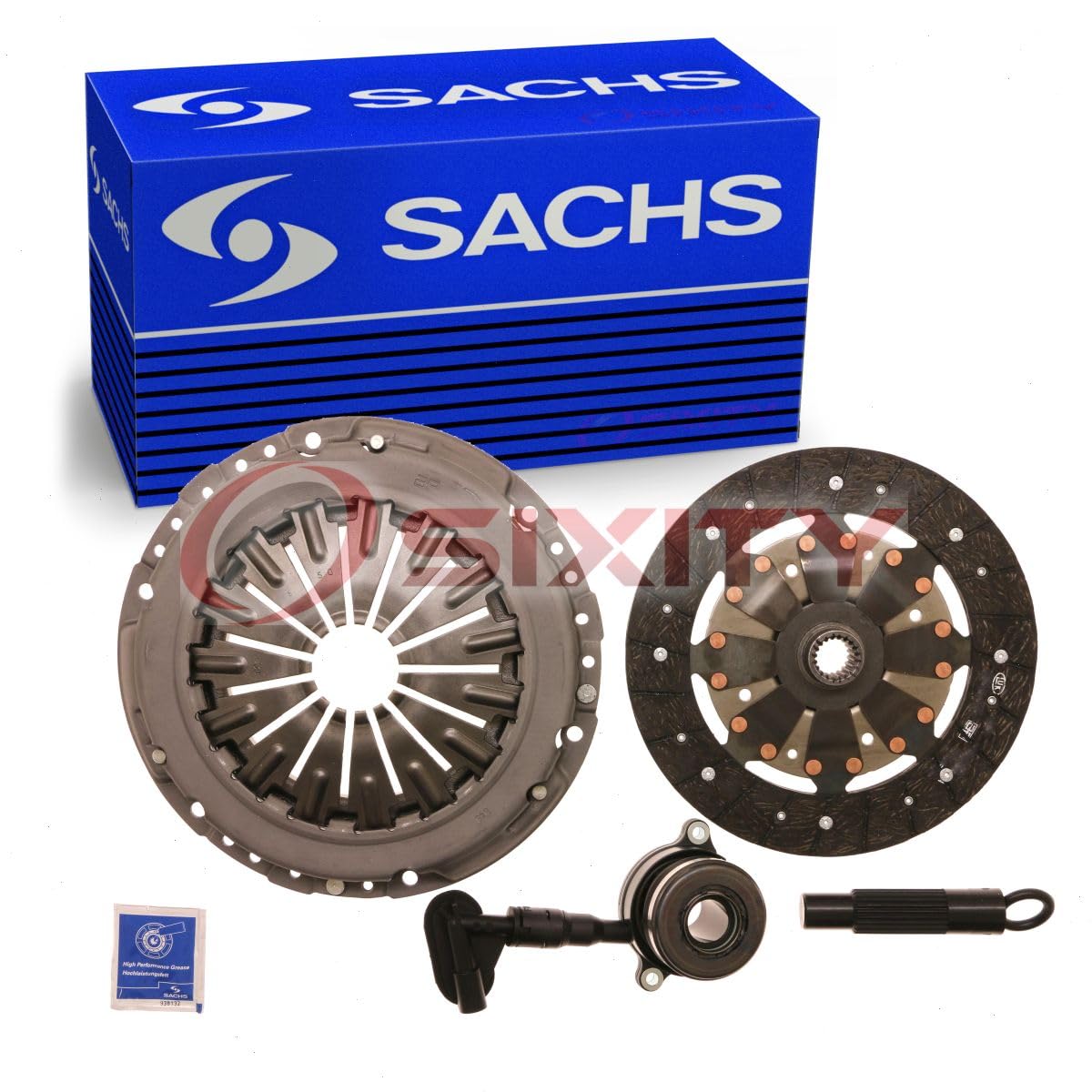 Sachs Clutch Kit Plus - High Performance Replacement for Smooth Gear Shifting | Perfect for Daily Commuting & Racing Enthusiasts