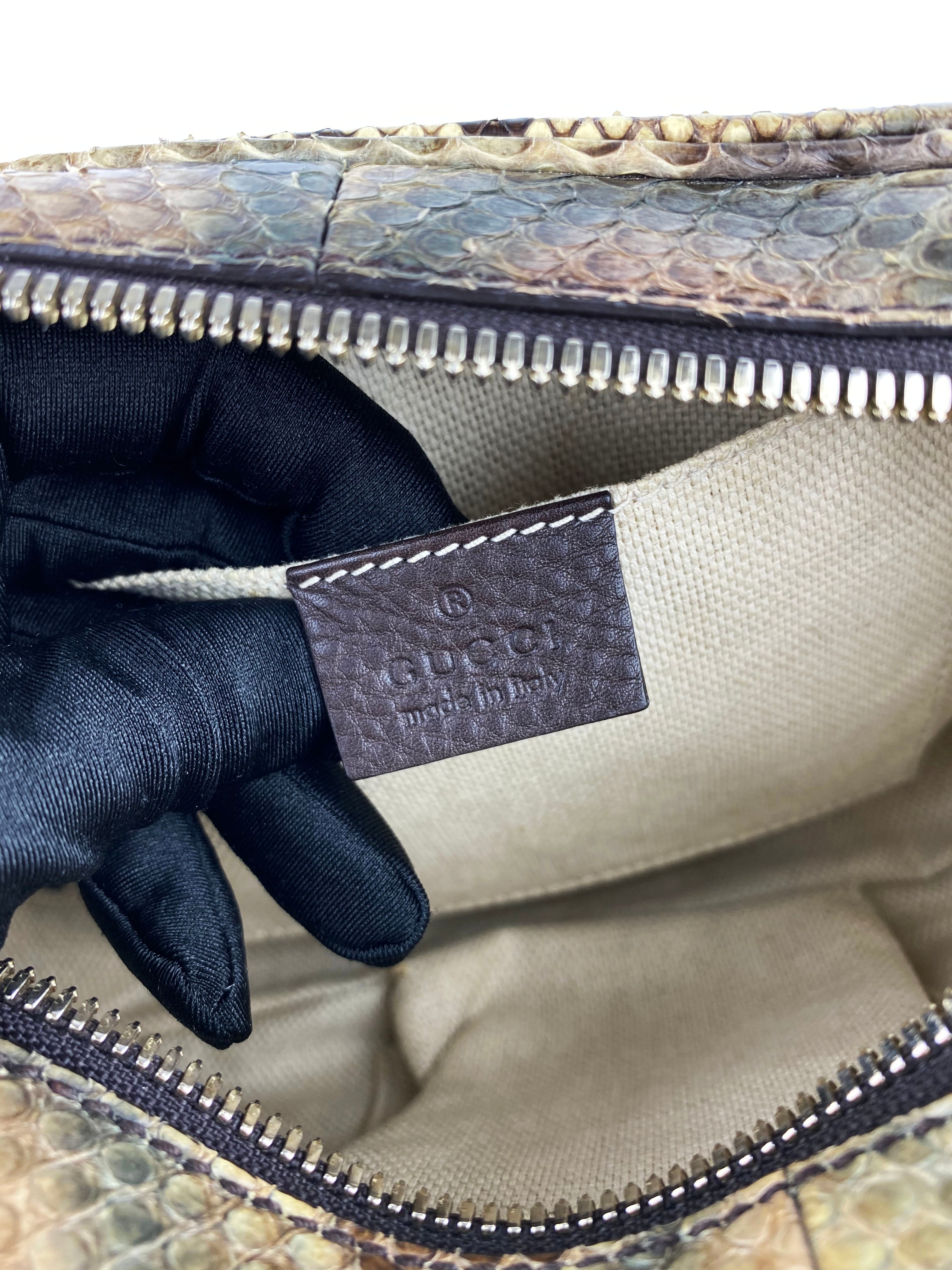 Authentic Gucci Snakeskin Small Soho Disco Crossbody Bag - Luxury Designer Handbag for Women, Perfect for Night Out, Party & Date Night