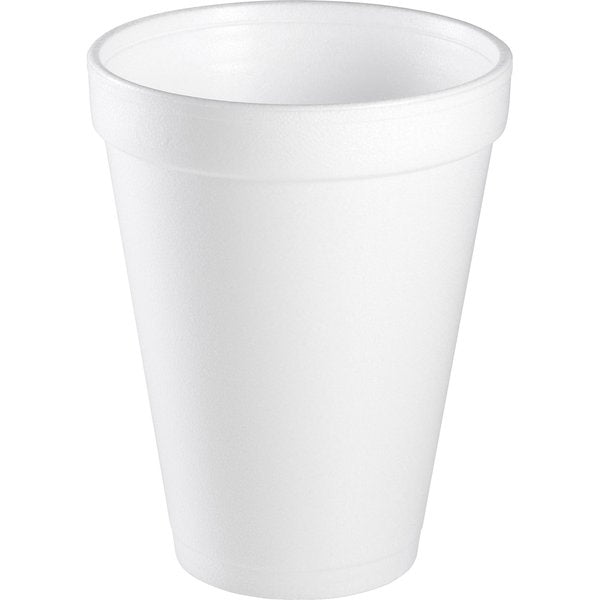 Insulated Foam Dart Cup - 12oz Hot & Cold Beverage Container (1000/cs) - Perfect for Parties, Sports Events, and Office Use