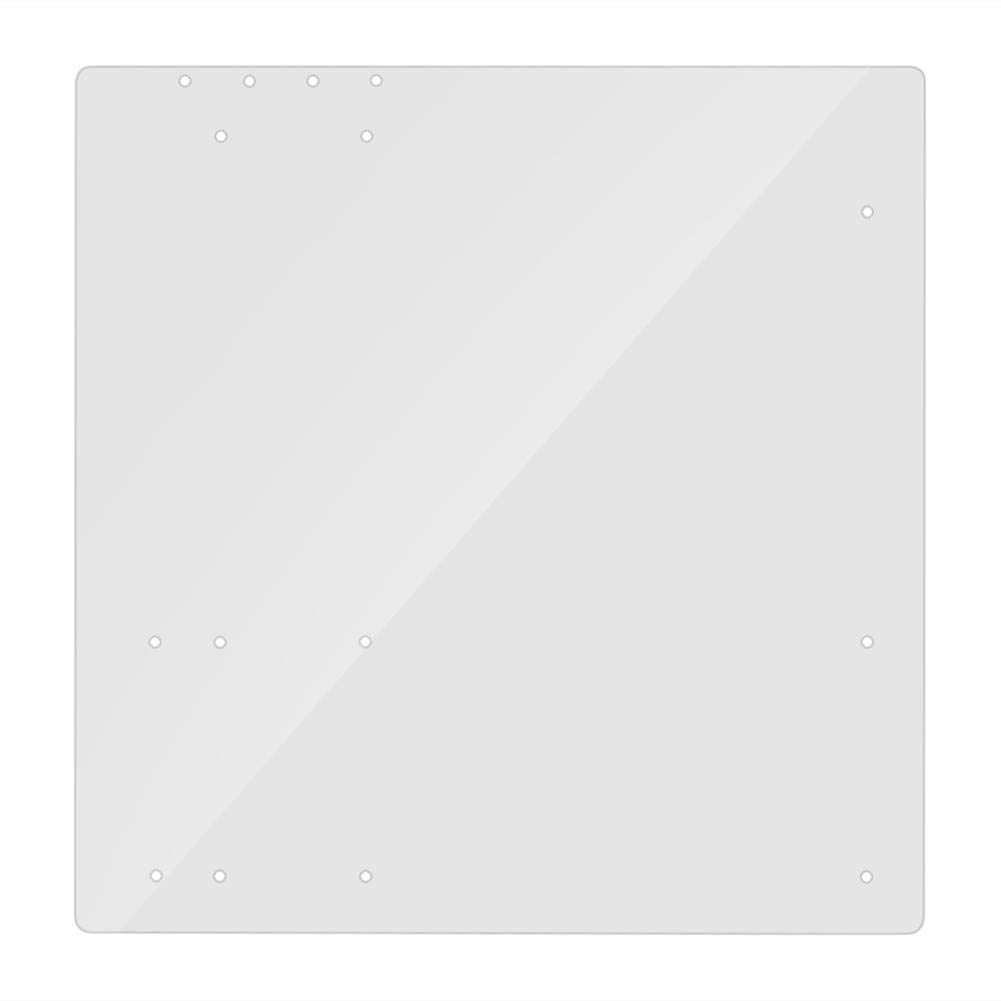 Socobeta Clear Acrylic Open Frame Computer Case - DIY M-ATX Motherboard Stand with Transparent Design for PC Builders | Perfect for Gaming Rigs, Workstations & Custom PC Setups