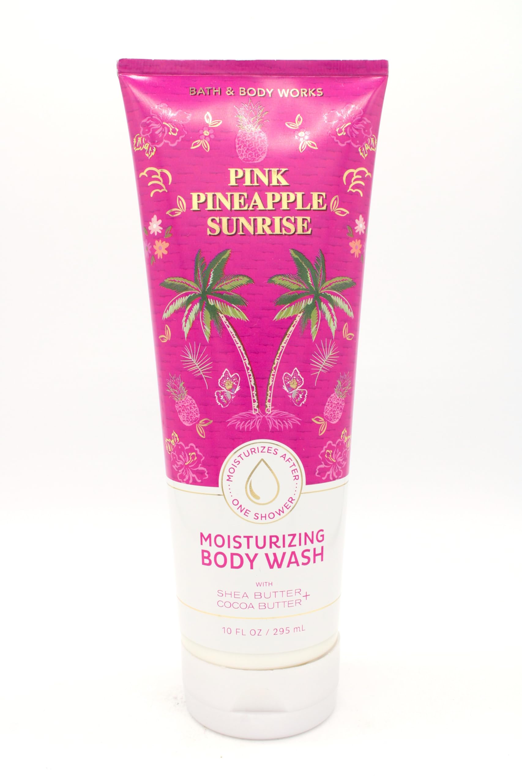 Pink Pineapple Sunrise Moisturizing Body Wash - 10 fl oz | Hydrating & Refreshing Bath & Body Care for Dry Skin - Perfect for Morning Showers & Spa Days