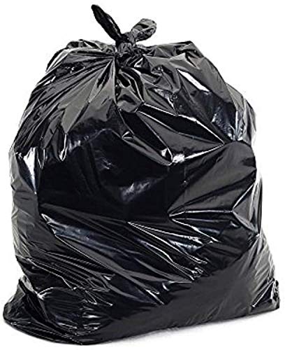 46 Gallon Heavy Duty Trash Bags - Extra Thick Commercial & Household Garbage Bags (20 Count) - Perfect for Kitchens, Offices, and Outdoor Waste Disposal