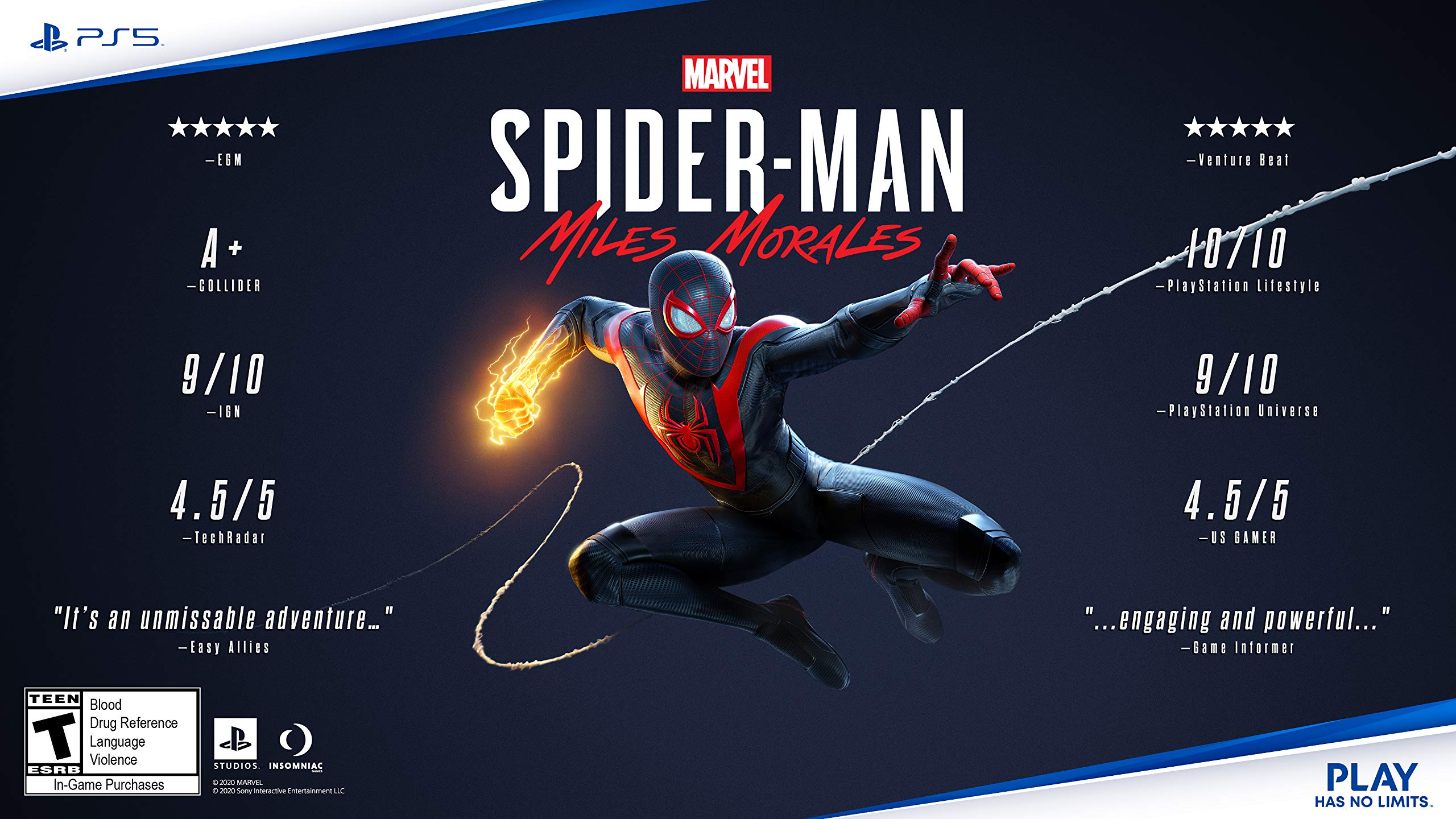 Marvel's Spider-Man: Miles Morales PS5 Game - Action-Adventure for PlayStation 5 | Perfect for Superhero Fans & Next-Gen Gaming Experience