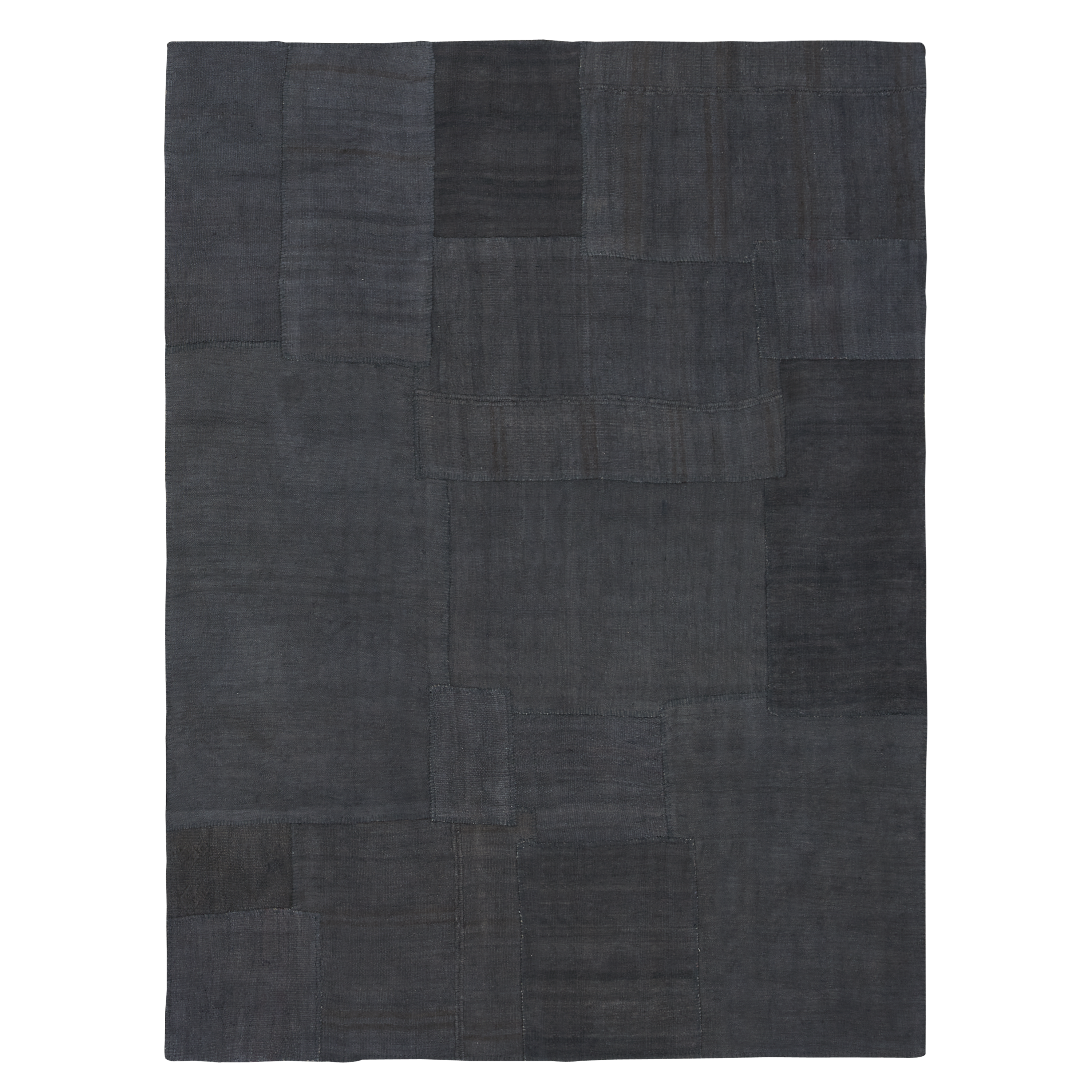 Handmade Patchwork Kilim Rug - Vintage Bohemian Style Wool Carpet for Living Room, Bedroom, or Home Decor - Perfect for Boho Chic, Farmhouse, and Eclectic Interior Design Styles